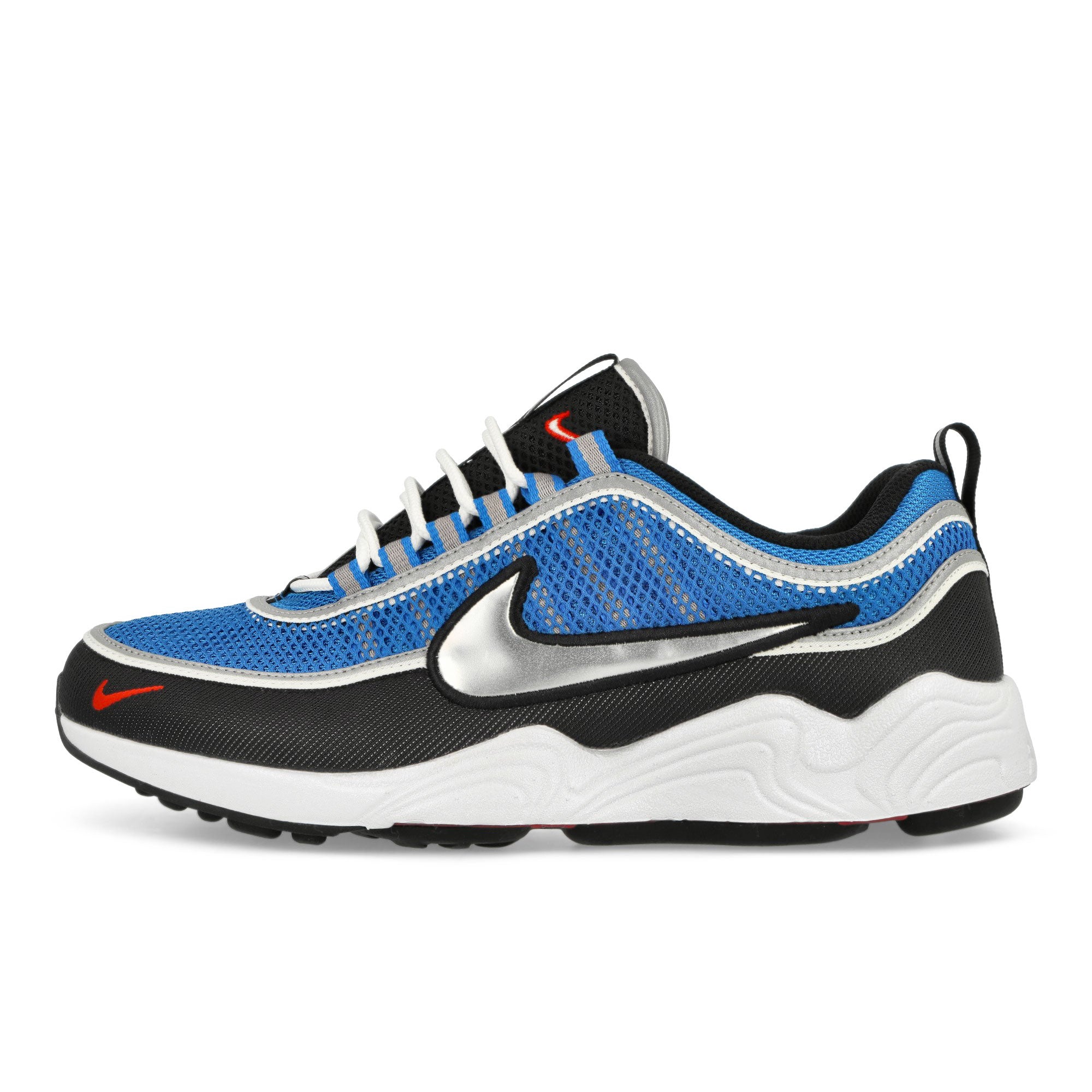 Nike Air Zoom Spiridon SP Signal Blue / Metallic Luster- Black - White Low Top Sneakers HF9117 400 | Overkill