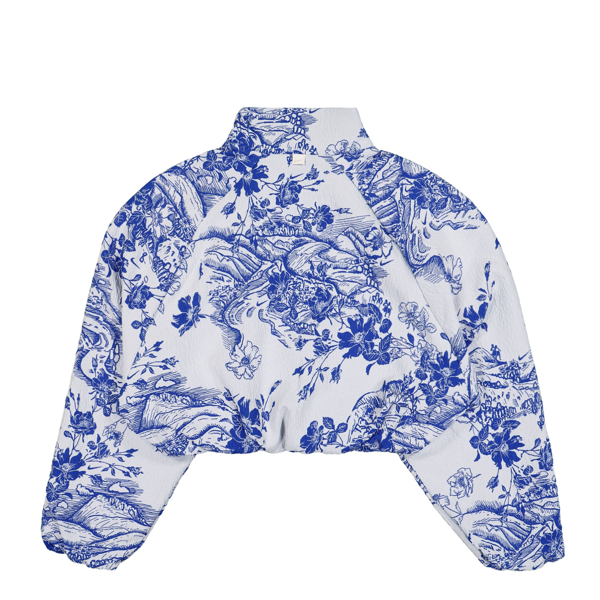 Nike Wmns NSW Jacquard Track Jacket White / Hyper Royal / White Track Jackets Material | Overkill