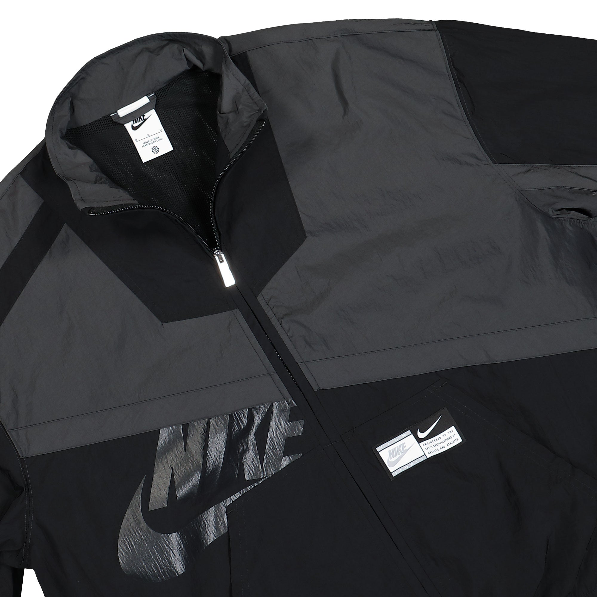 Nike Wmns NSW Street Woven Jacket Anthracite / Black / Black Track Jackets Close-up | Overkill