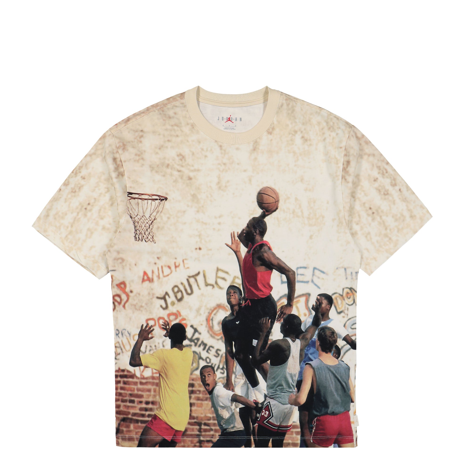 Jordan Air Jordan 85 GX SS Crew Sail / Jight Brown / Redstone T-Shirts HJ2362 133 | Overkill