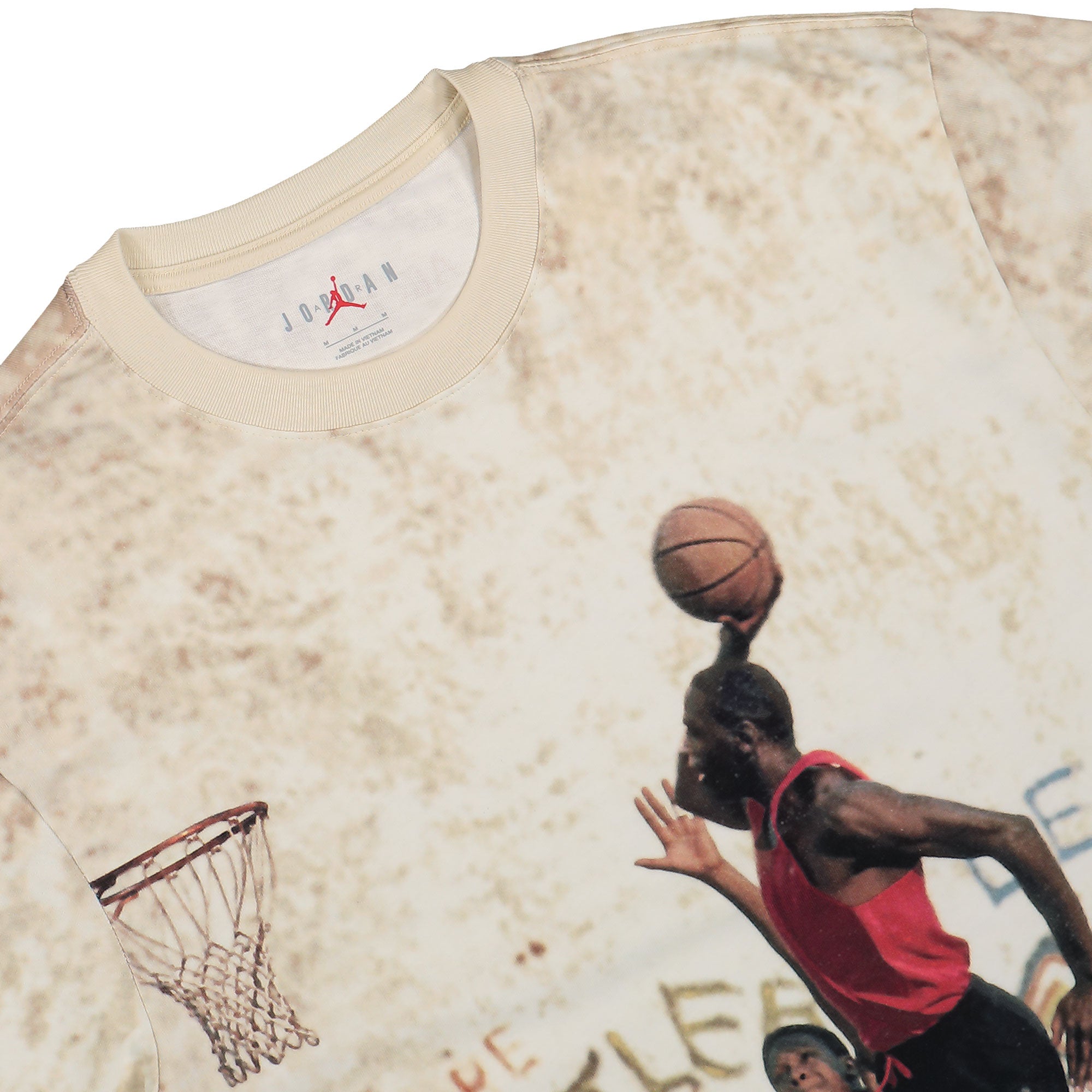 Jordan Air Jordan 85 GX SS Crew Sail / Jight Brown / Redstone T-Shirts Close-up | Overkill