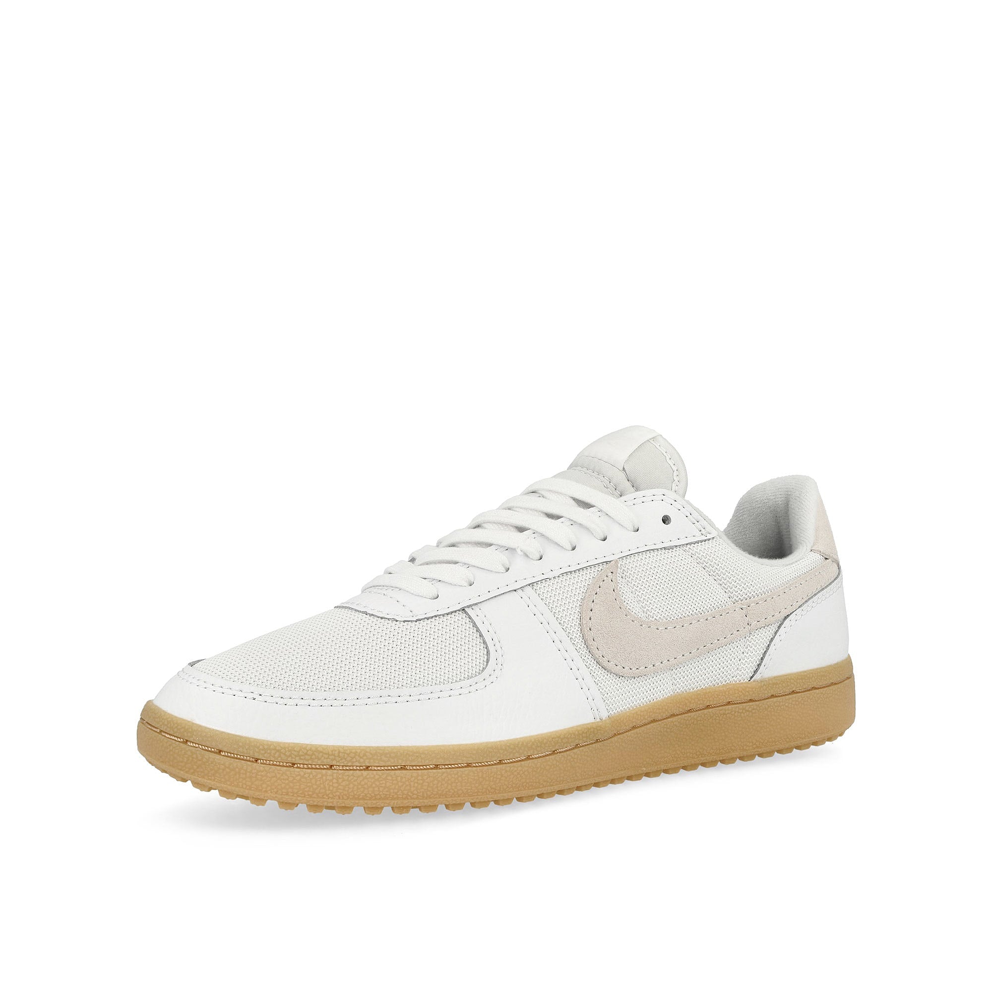Nike Field General 82 SP White / White - Gum Yellow - Summit White Low Top Sneakers Close Up | Overkill
