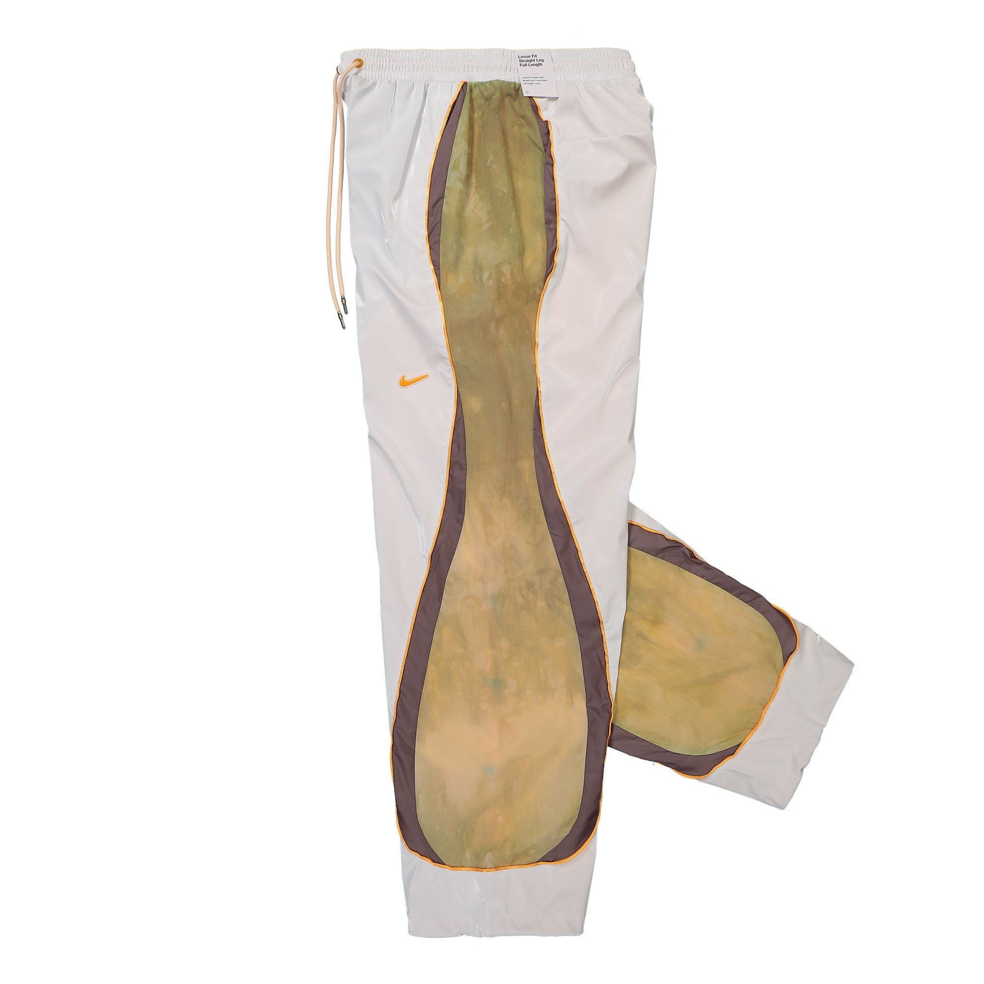 Nike Project F.R.O.G. Track Pants White / Olive Aura / Taupe Grey / Sundial Sweat & Track Pants Close-up | Overkill