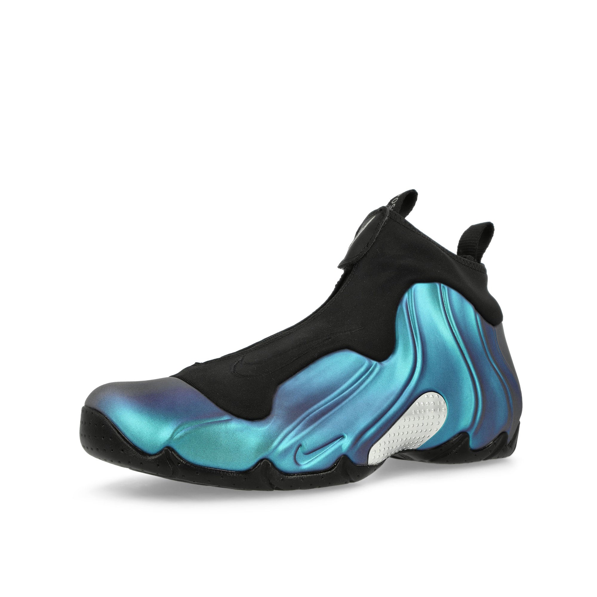 Nike Air Flightposite Off Noir / White - Dusty Cactus High Top Sneaker HJ4466 001 Close-up | Overkill