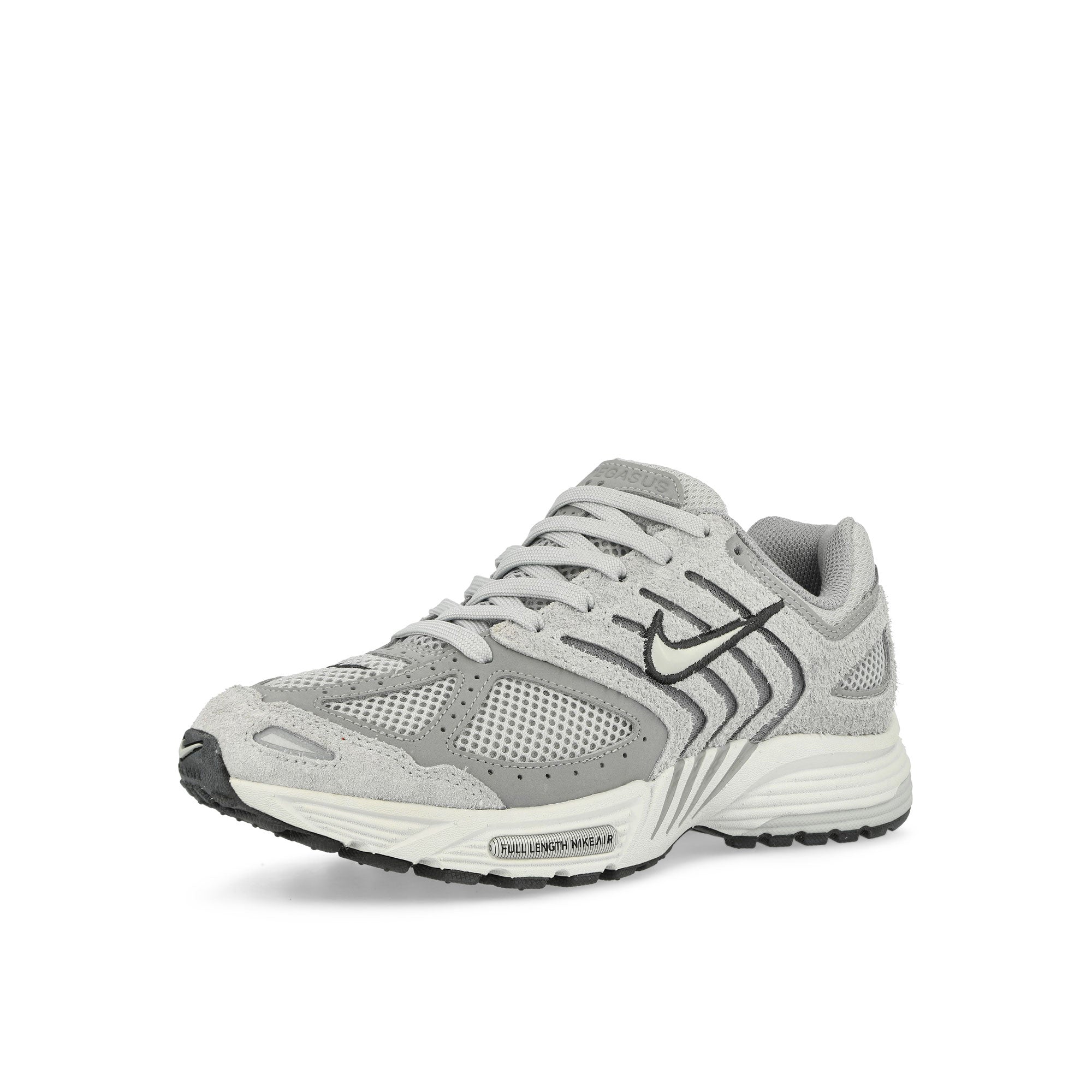 Nike W Air Pegasus 2005 Pure Platinum / MTLC Platinum - Wolf Grey Low Top Sneakers Close Up | Overkill