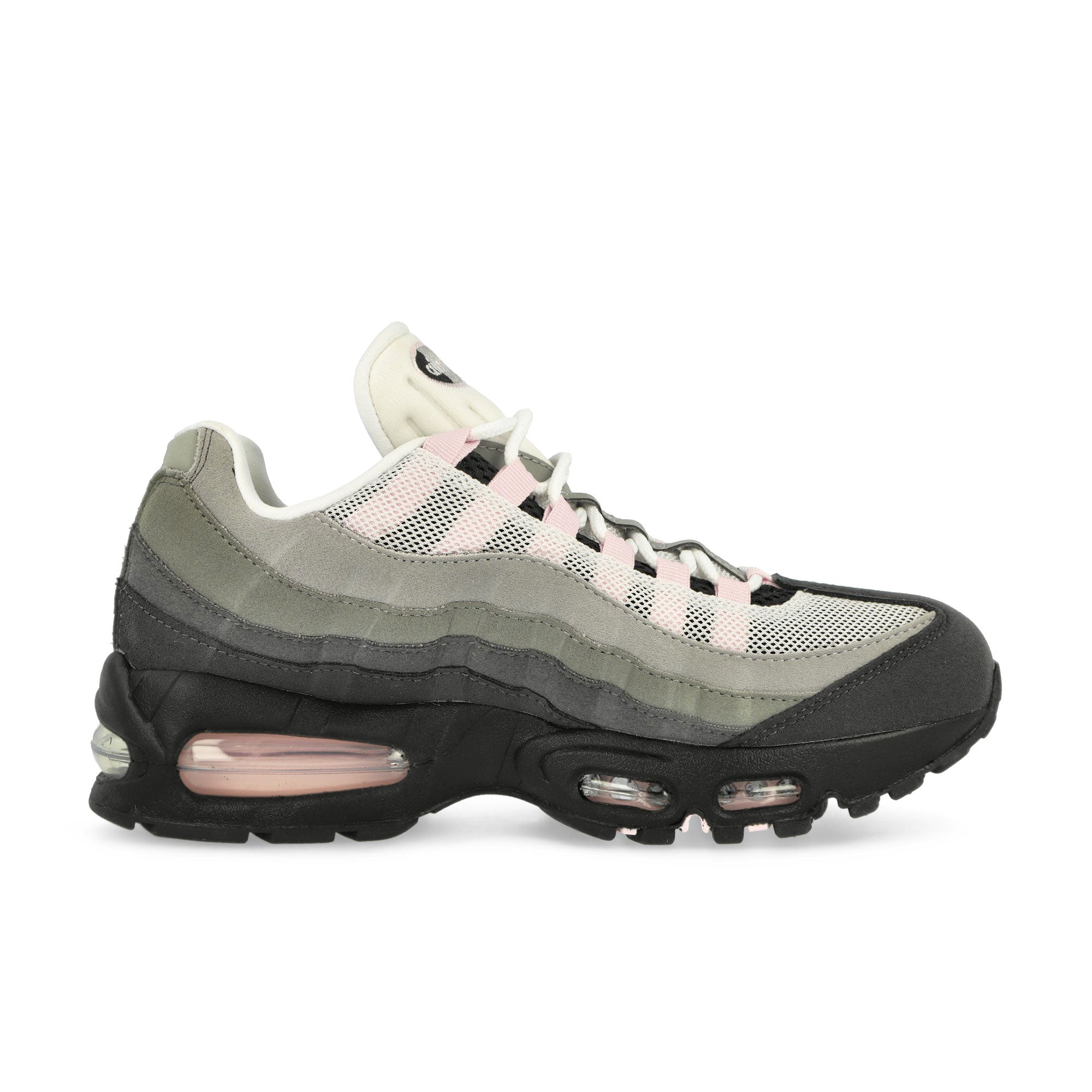 Nike W Air Max 95 OG Black / Pink Foam-White-Reflect Silver Low Top Sneakers Silhouette | Overkill