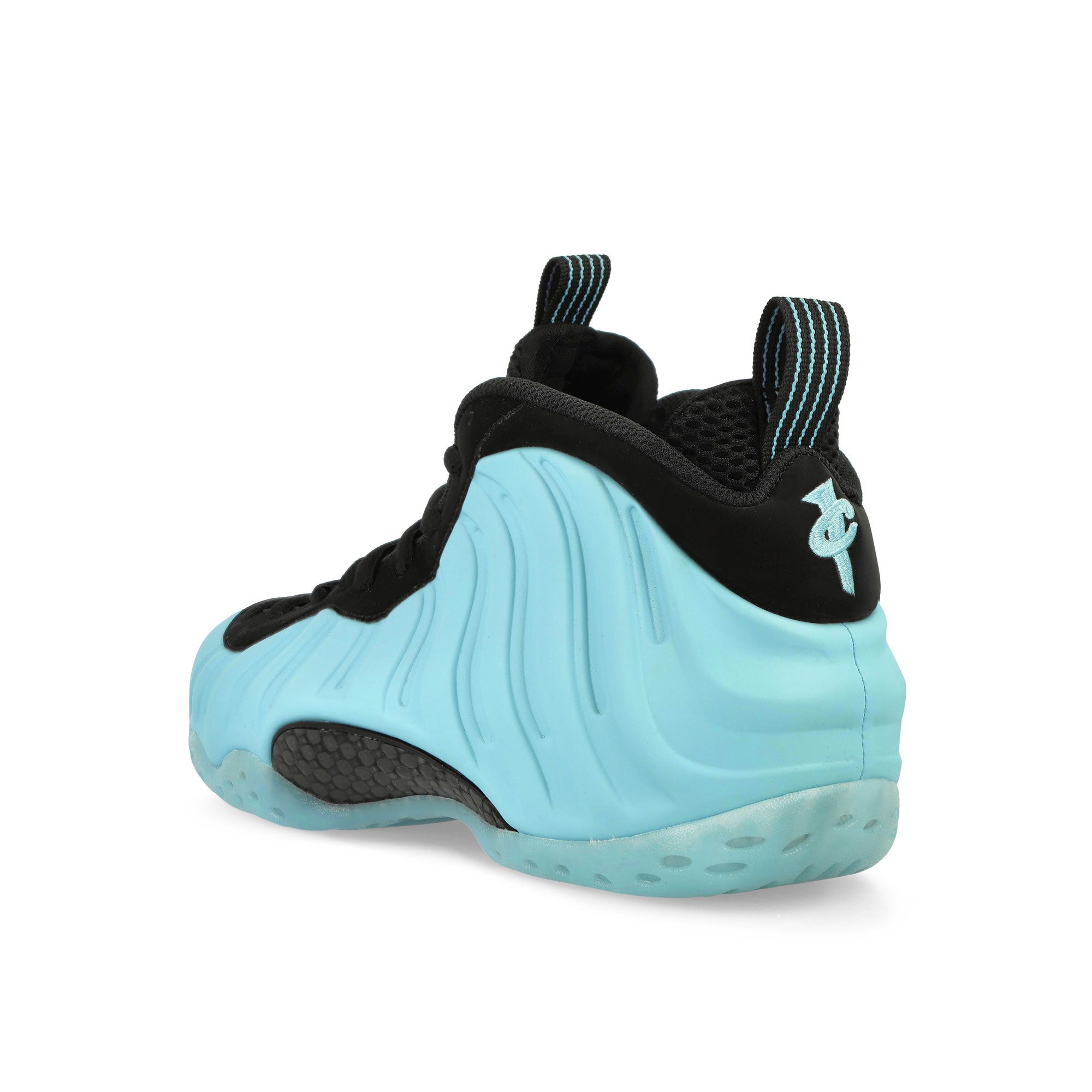 Nike Air Foamposite One Psychic Blue / Black Mid Top Sneakers Material | Overkill