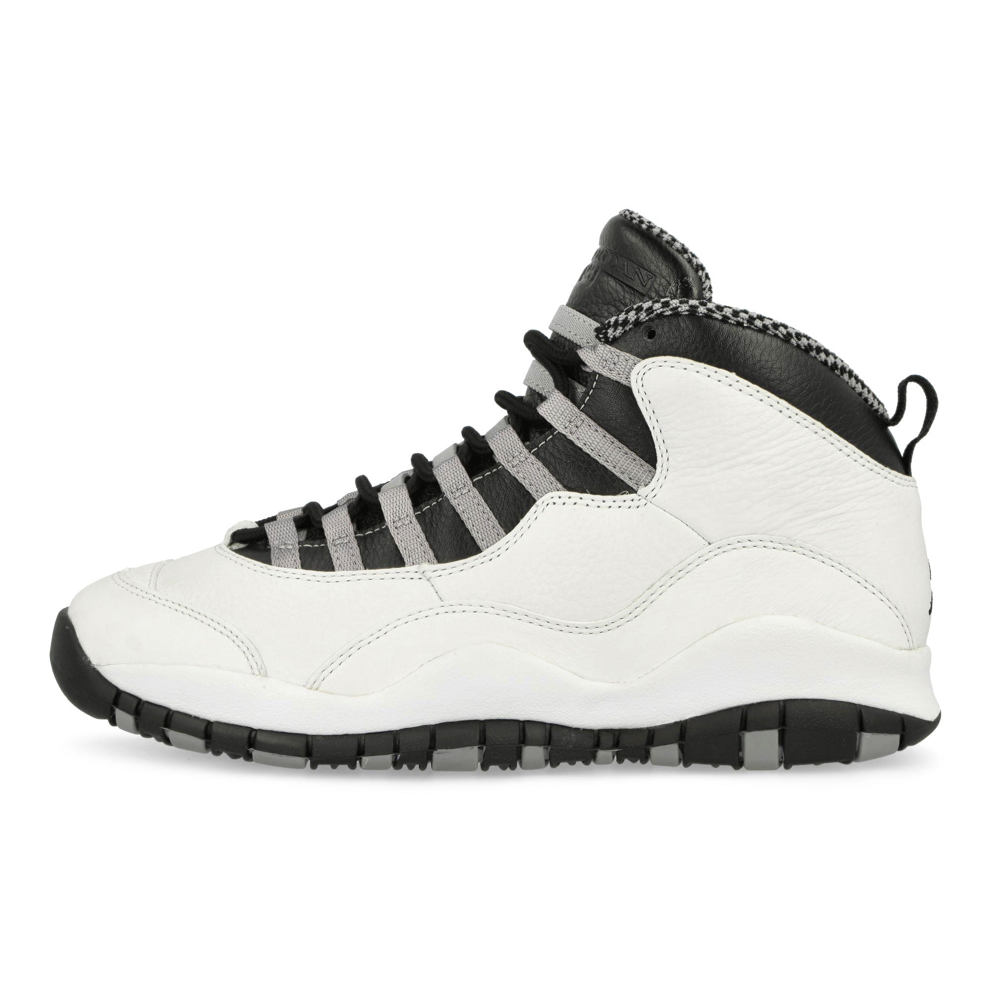 Air Jordan 10 Retro Steel White / Black - Light Steel Grey - Dark Powder Blue High Top Sneakers HJ6779 104 | Overkill