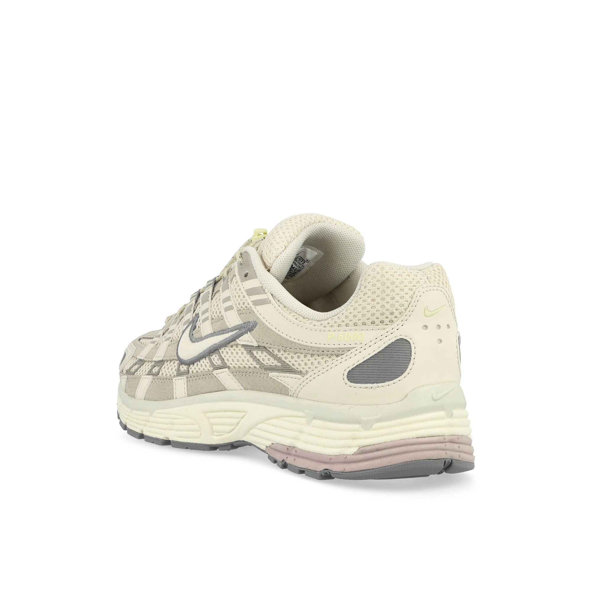 Nike W P-6000 PRM Light Bone / Platinum Violet - Cement Grey Low Top Sneakers Material | Overkill