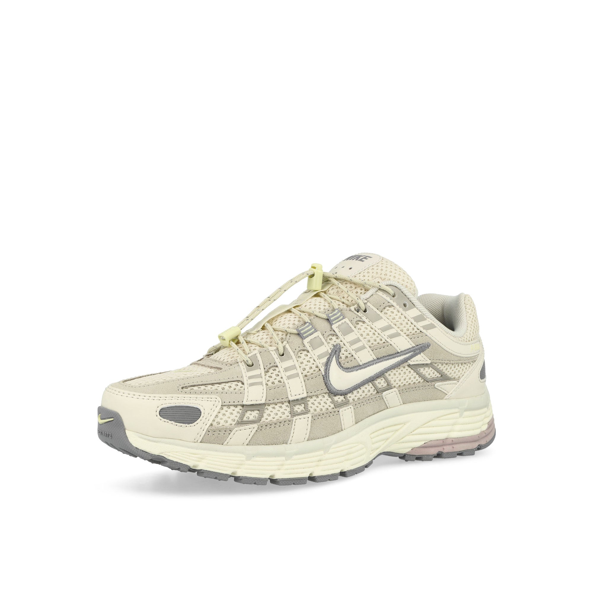 Nike W P-6000 PRM Light Bone / Platinum Violet - Cement Grey Low Top Sneakers Close Up | Overkill