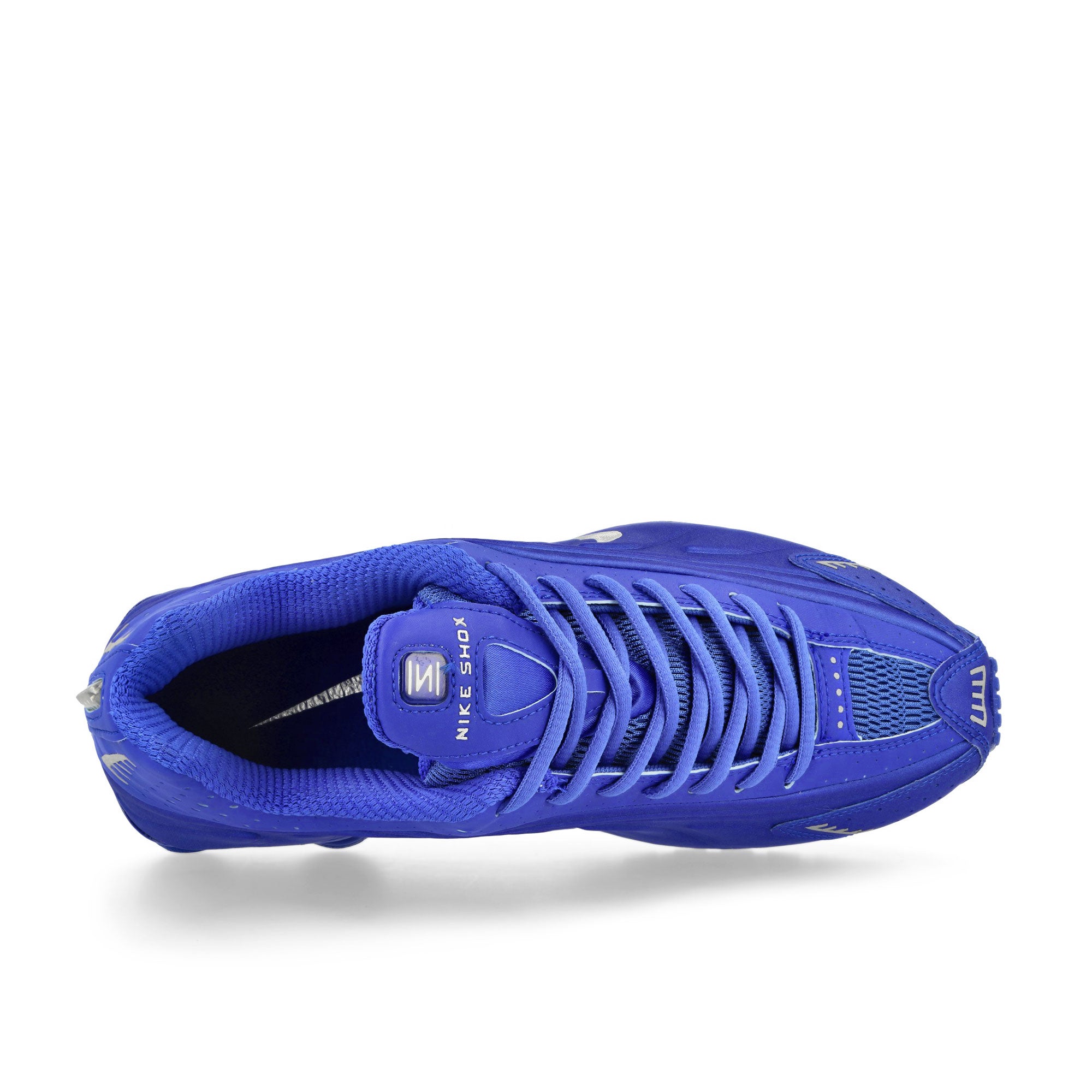 Nike W Shox R4 Racer Blue / Metallic Silver Low Top Sneakers Detailfoto | Overkill