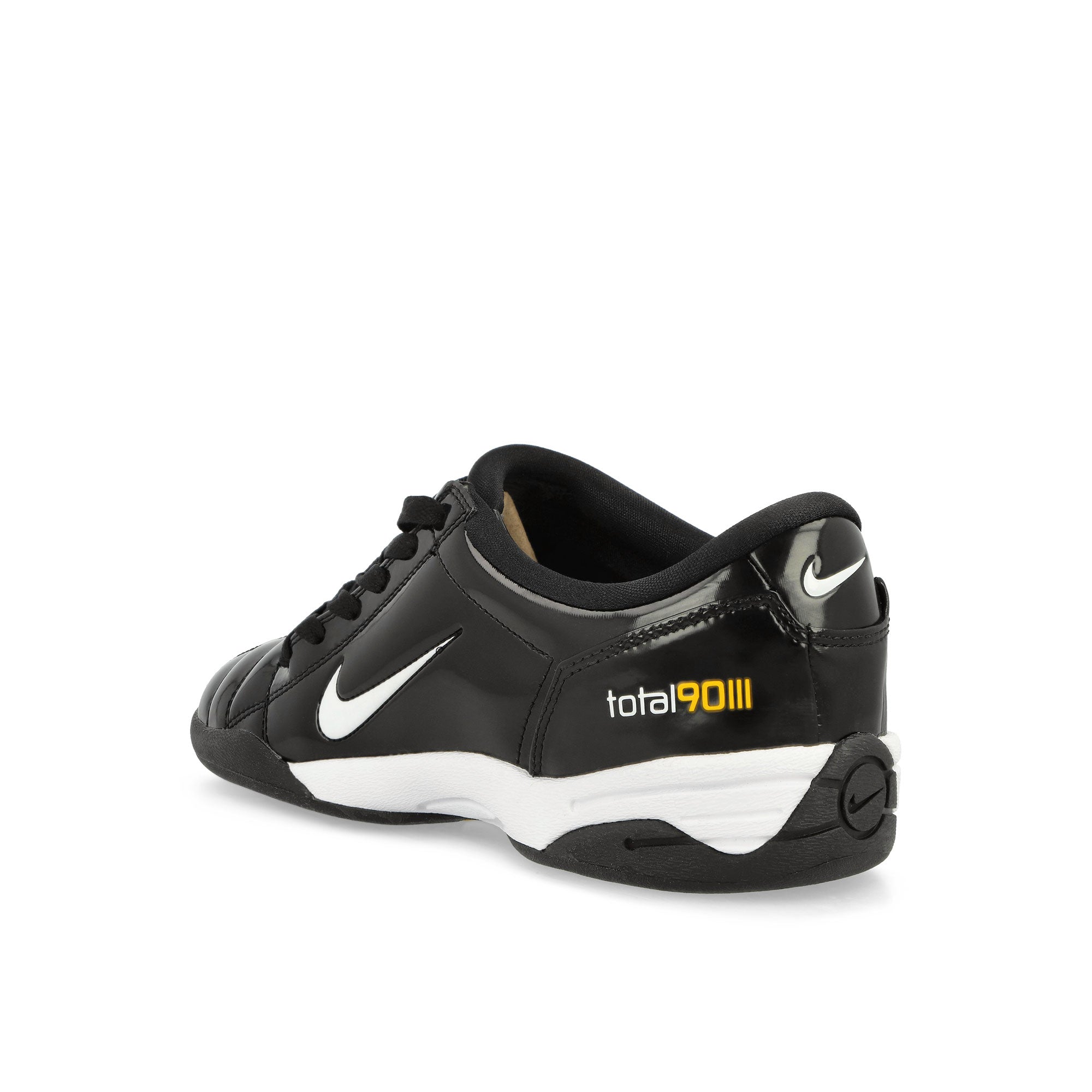 Nike T90 SP Black / White-Metallic Silver Low Top Sneakers Material | Overkill