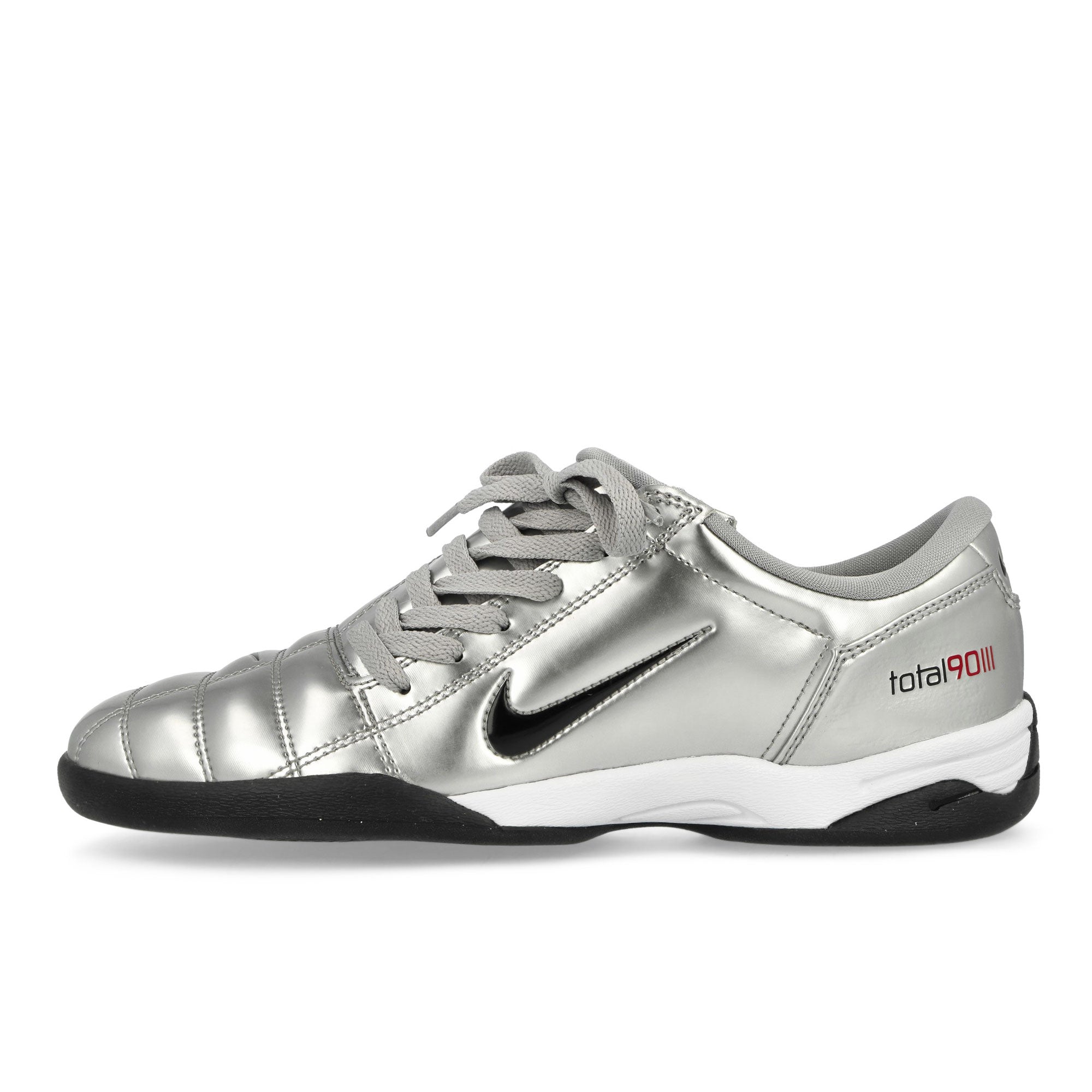 Nike T90 SP Metallic Silver / Black - University Red Low Top Sneakers HJ9351 002 | Overkill