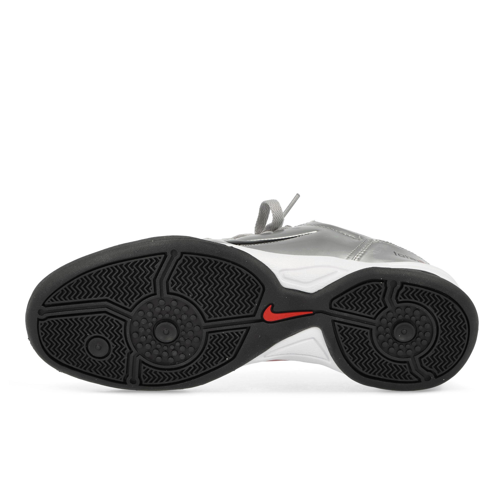 Nike T90 SP Metallic Silver / Black - University Red Low Top Sneakers Detail View 1 | Overkill