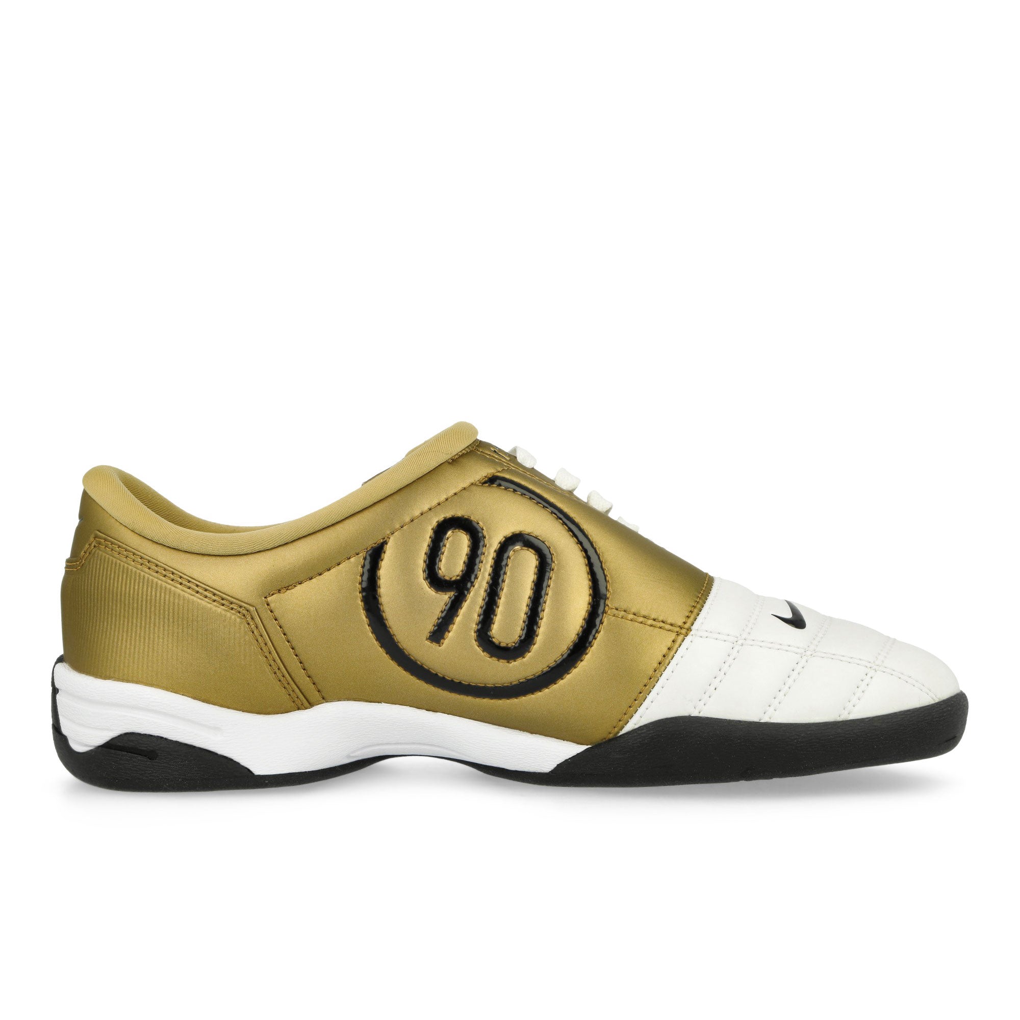 Nike T90 SP White / Black - Metallic Gold Low Top Sneakers Silhouette | Overkill