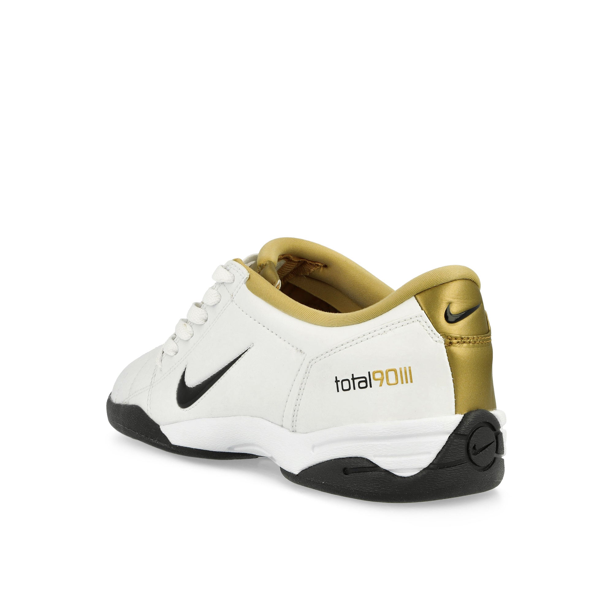 Nike T90 SP White / Black - Metallic Gold Low Top Sneakers Material | Overkill