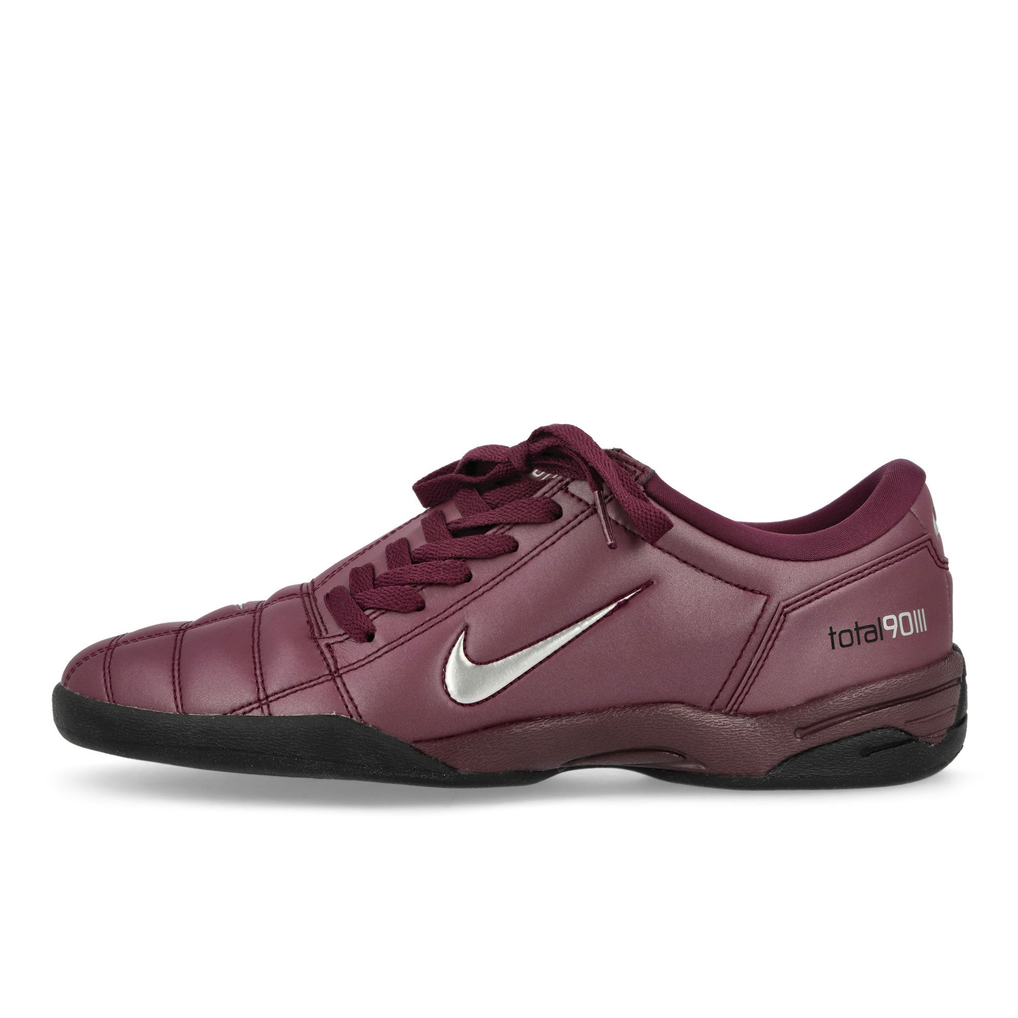 Nike T90 SP Bordeaux / Metallic Silver - Black Low Top Sneakers HJ9351 600 | Overkill