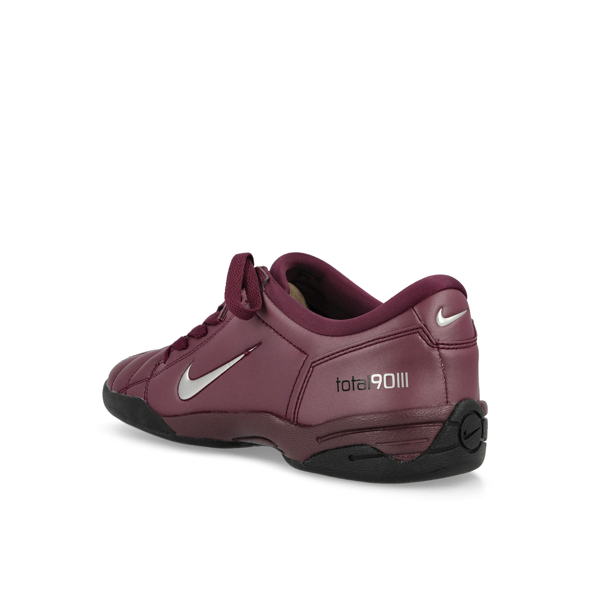 Nike T90 SP Bordeaux / Metallic Silver - Black Low Top Sneakers Material | Overkill