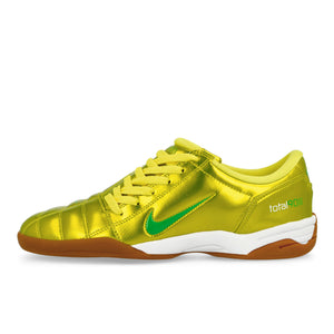 Nike T90 SP Dynamic Yellow / Green Spark - Gum Med Brown Low Top Sneakers HJ9351 700 | Overkill