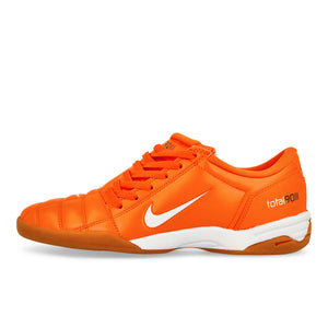 Nike T90 SP Safety Orange / White - Gum Medium Brown Low Top Sneakers HJ9351 800 | Overkill