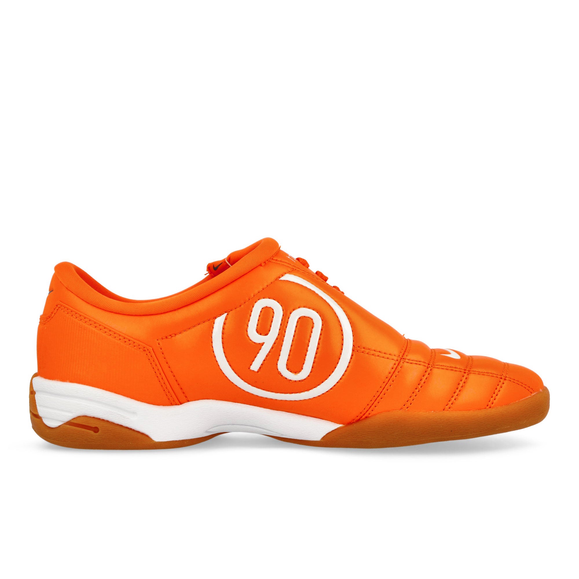 Nike T90 SP Safety Orange / White - Gum Medium Brown Low Top Sneakers Silhouette | Overkill