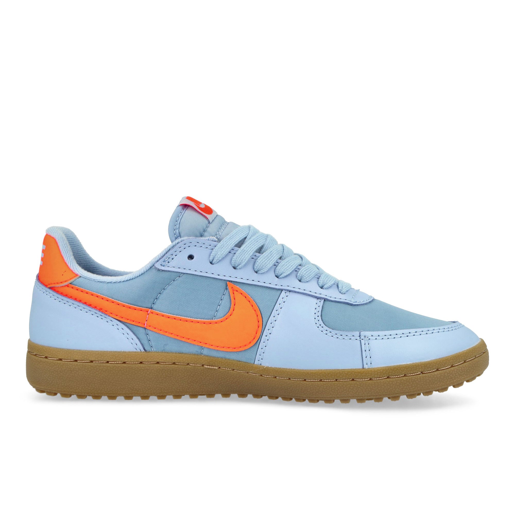 Nike Field General 82 SP Aluminum / Total Orange - Gum Light Brown Low Top Sneakers Silhouette | Overkill