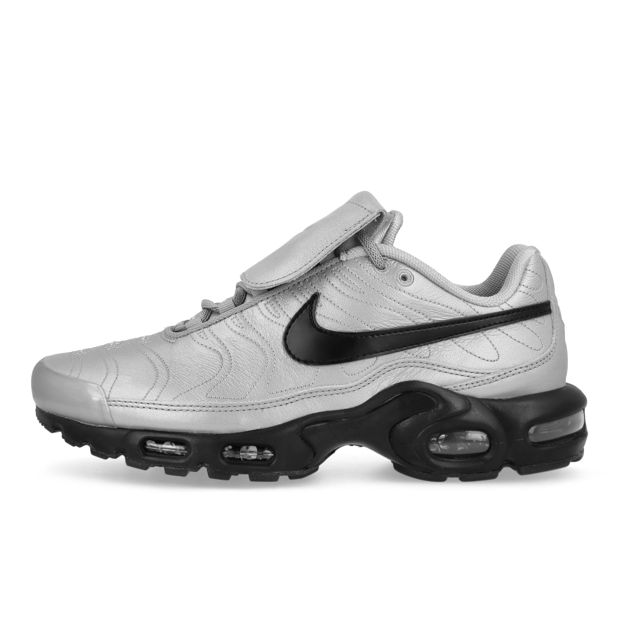 Nike Air Max Plus Wolf Grey / Black - Metallic Silver Low Top Sneakers HM6850 001 | Overkill