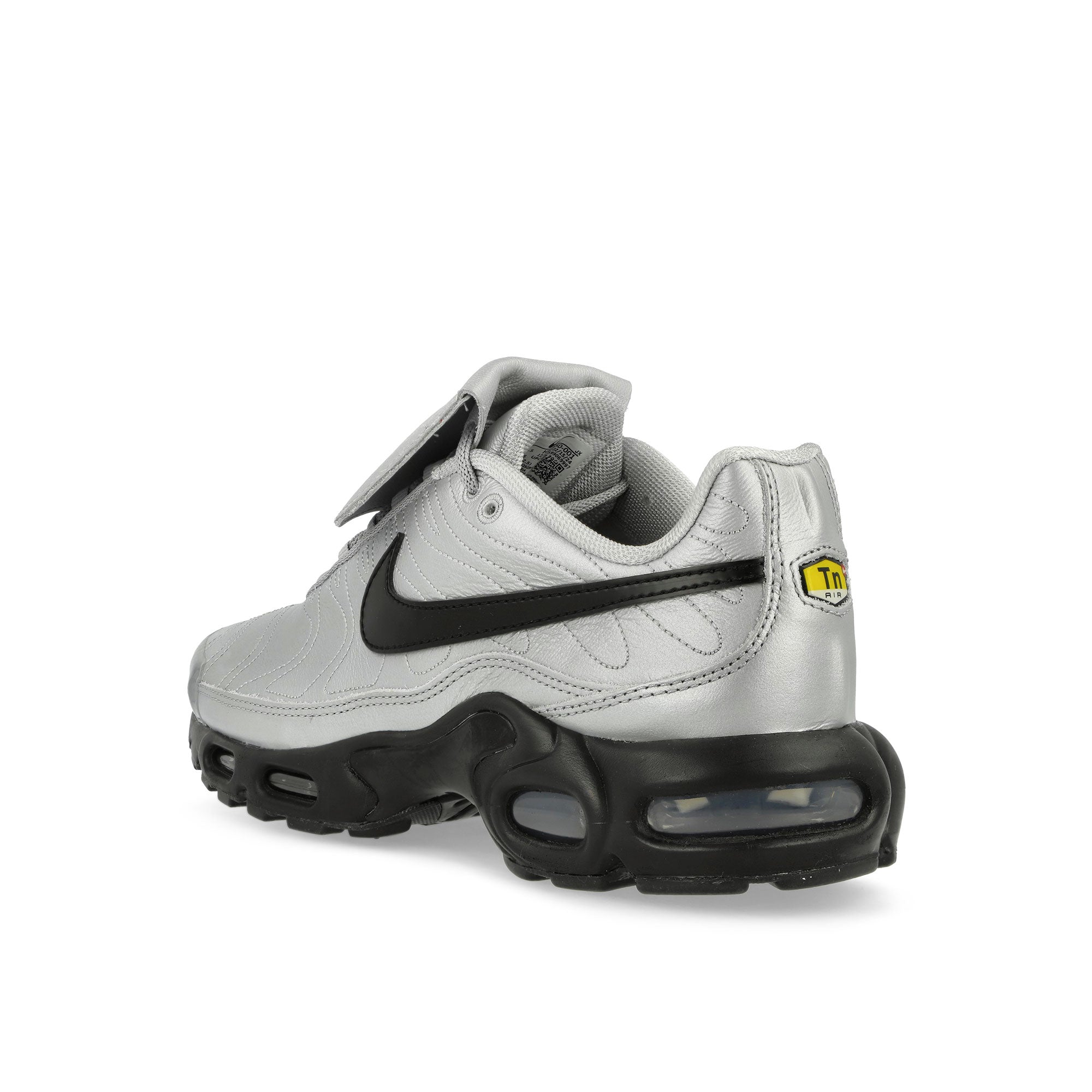 Nike Air Max Plus Wolf Grey / Black - Metallic Silver Low Top Sneakers Material | Overkill