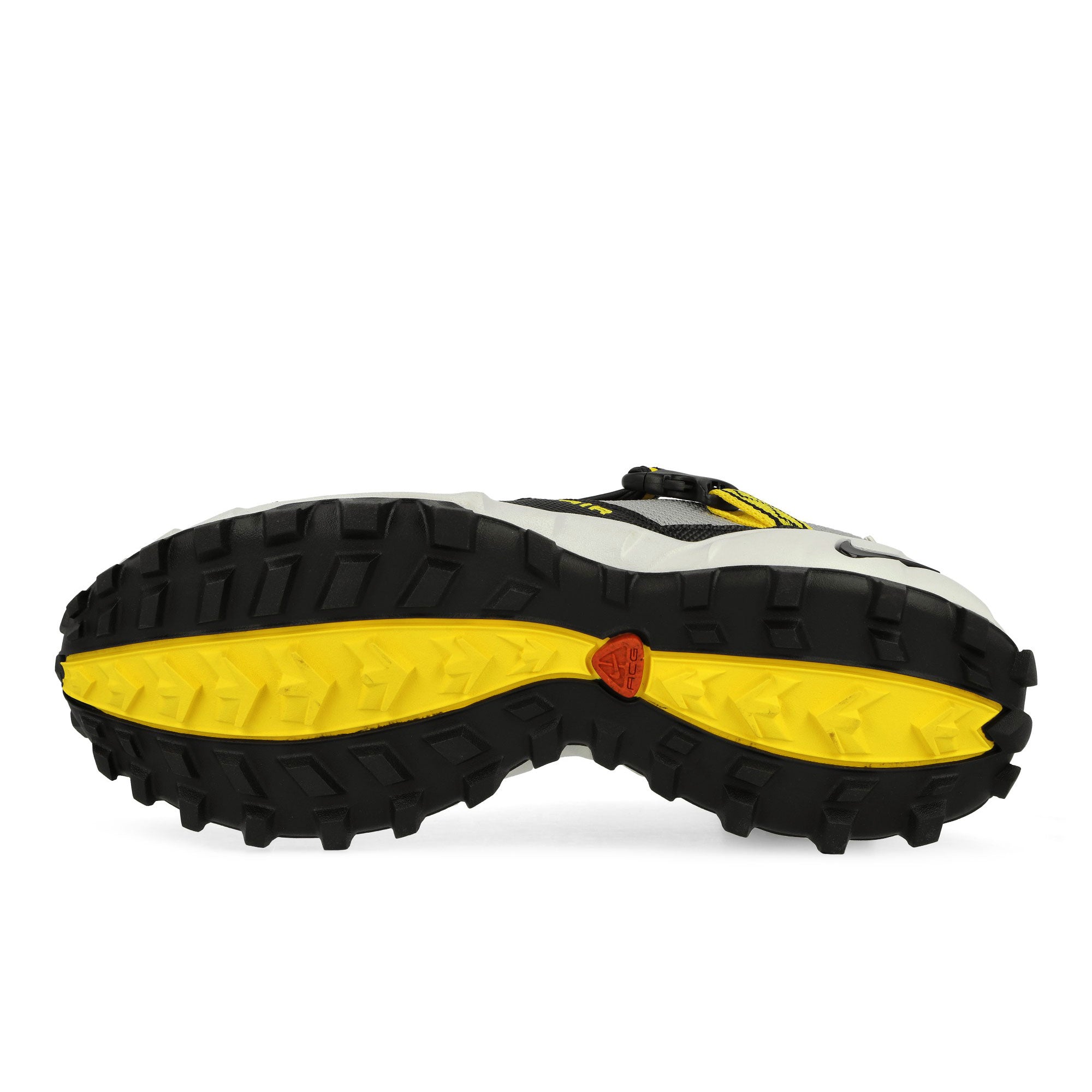 Nike ACG Phassad Black / Yellow Zest - Metallic Silver Low Top Sneakers HM7133 001 Detail View 1 | Overkill