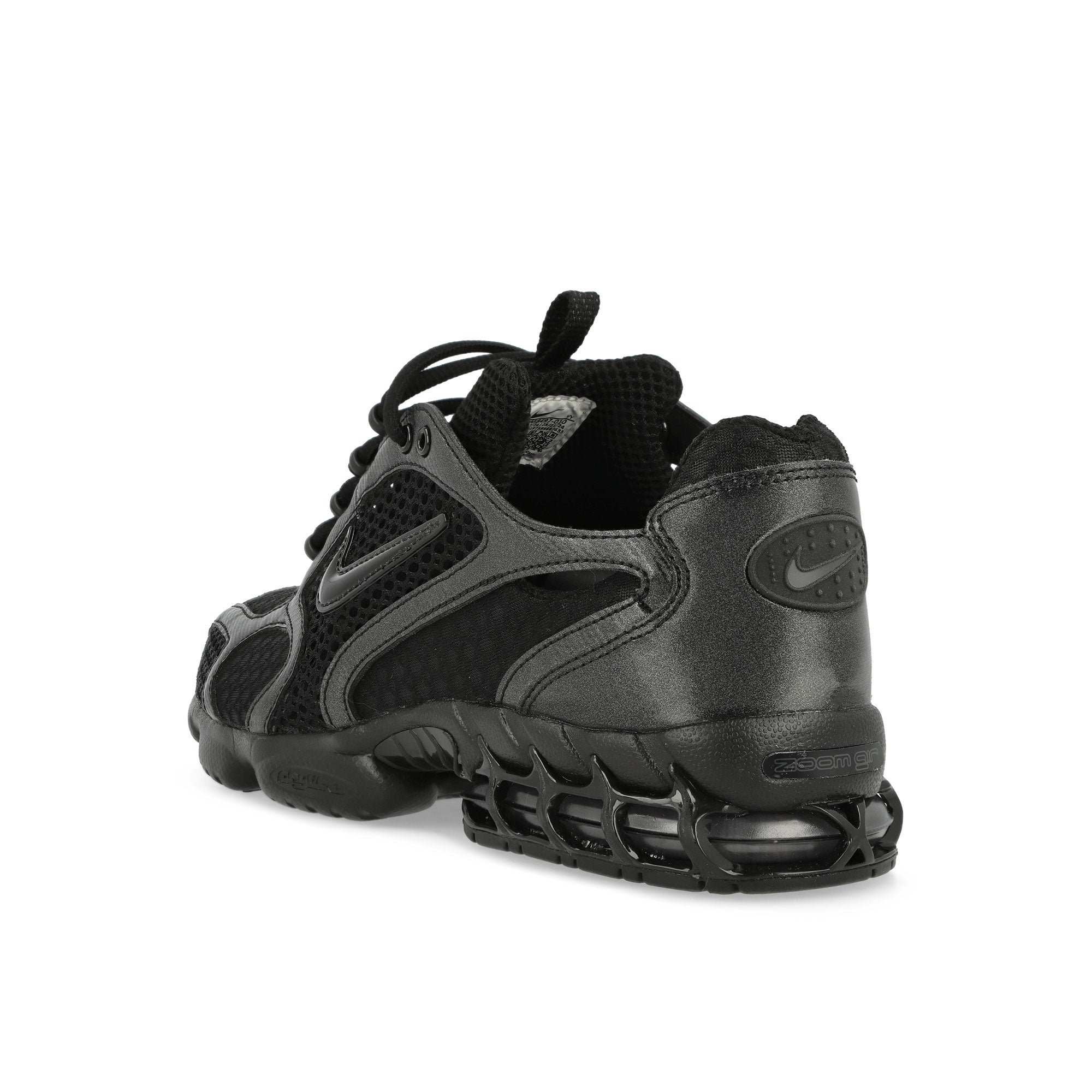 Nike Air Zoom Spiridon Cage 2 Black / Black - Anthracite - Smoke Grey Low Top Sneakers Material | Overkill