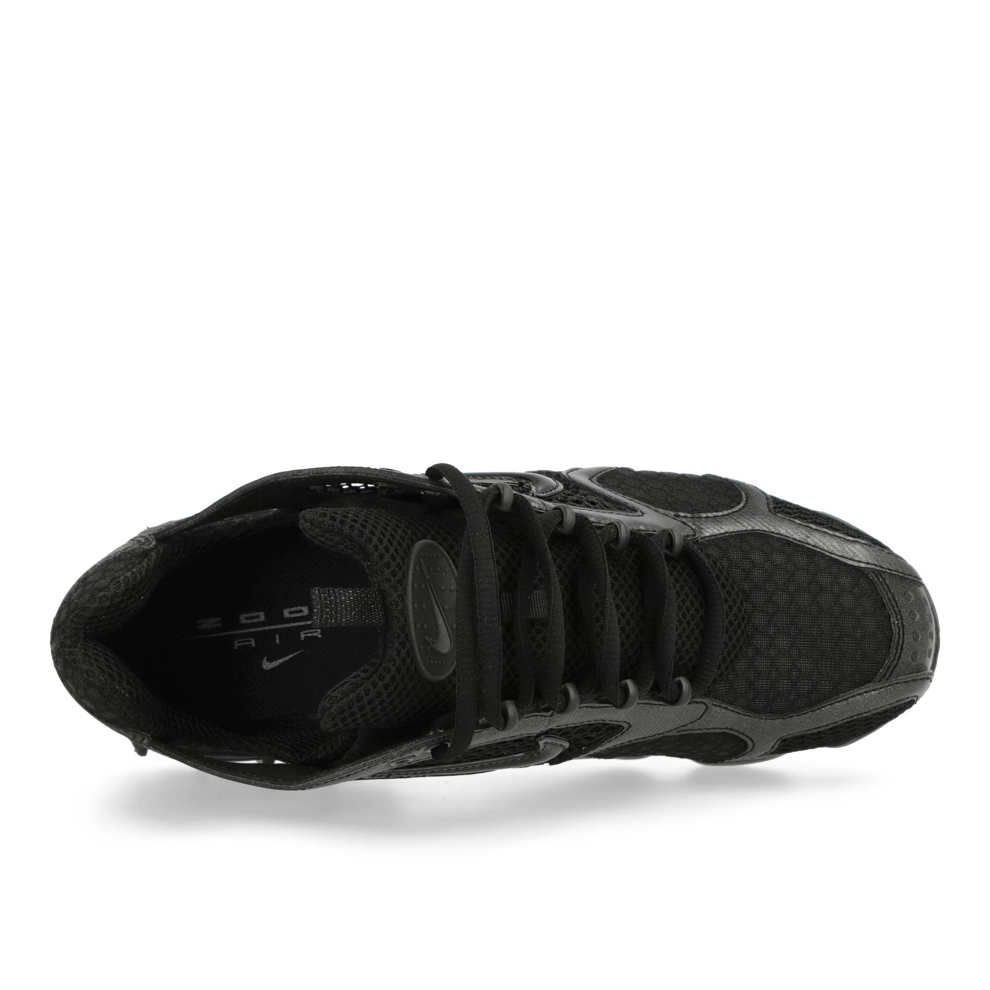 Nike Air Zoom Spiridon Cage 2 Black / Black - Anthracite - Smoke Grey Low Top Sneakers Detailfoto | Overkill