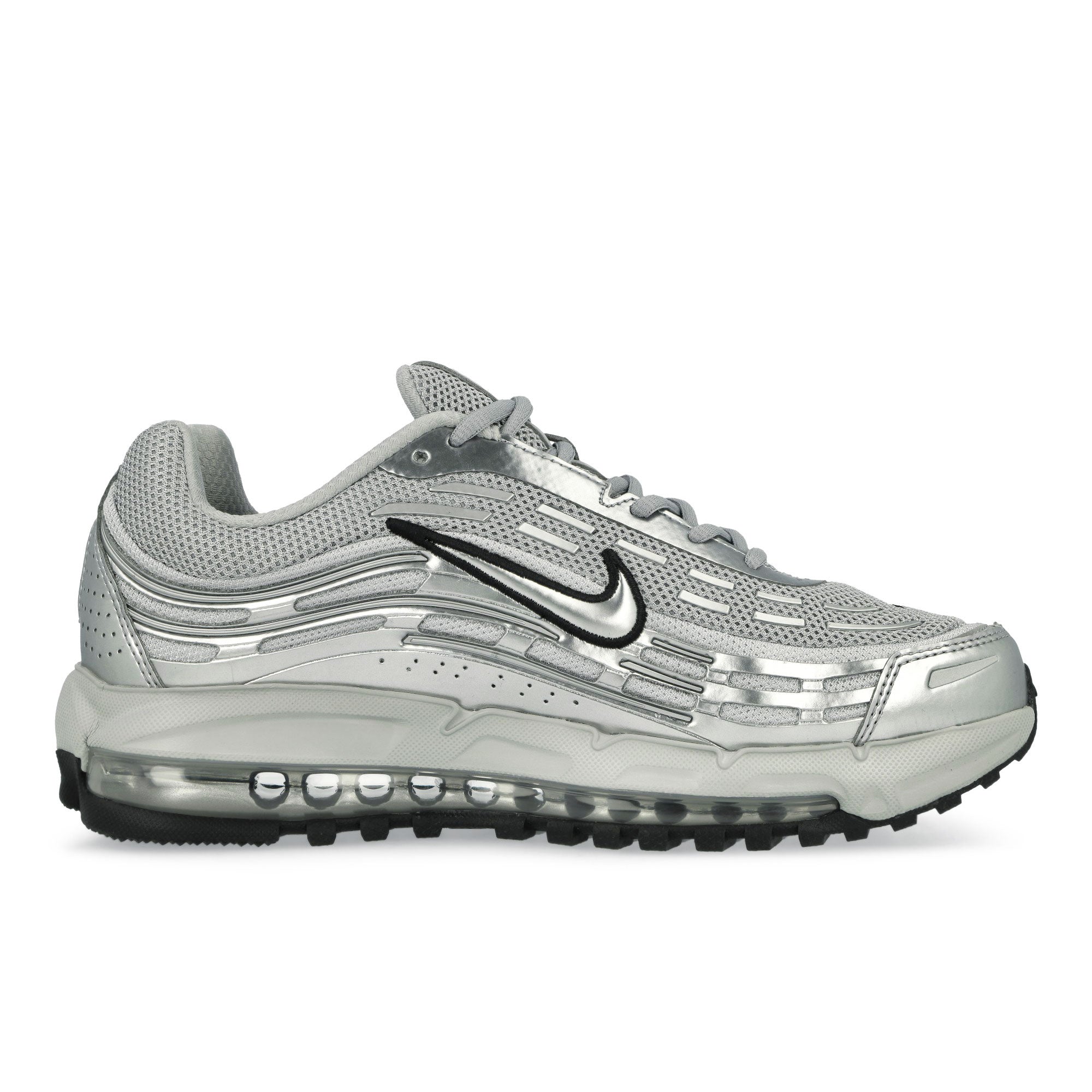 Nike Air Max TL 2.5 Flat Silver / Metallic Silver Low Top Sneakers Silhouette | Overkill