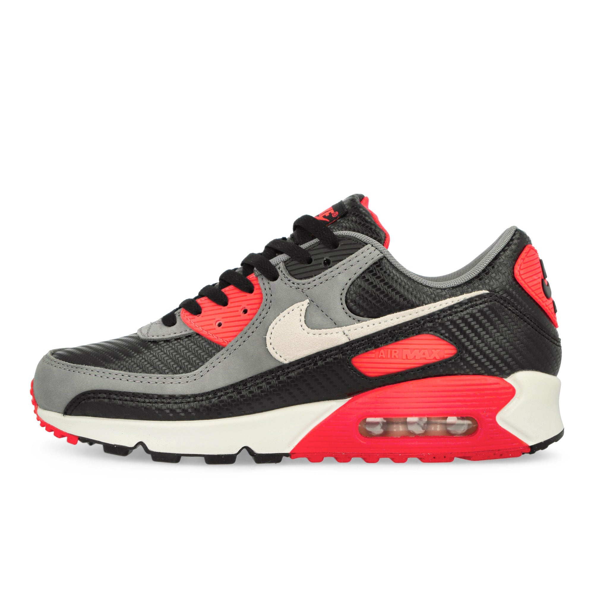 Nike Air Max 90 Premium Black / Photon Dust-Cool Grey Low Top Sneakers HM9432 001 | Overkill