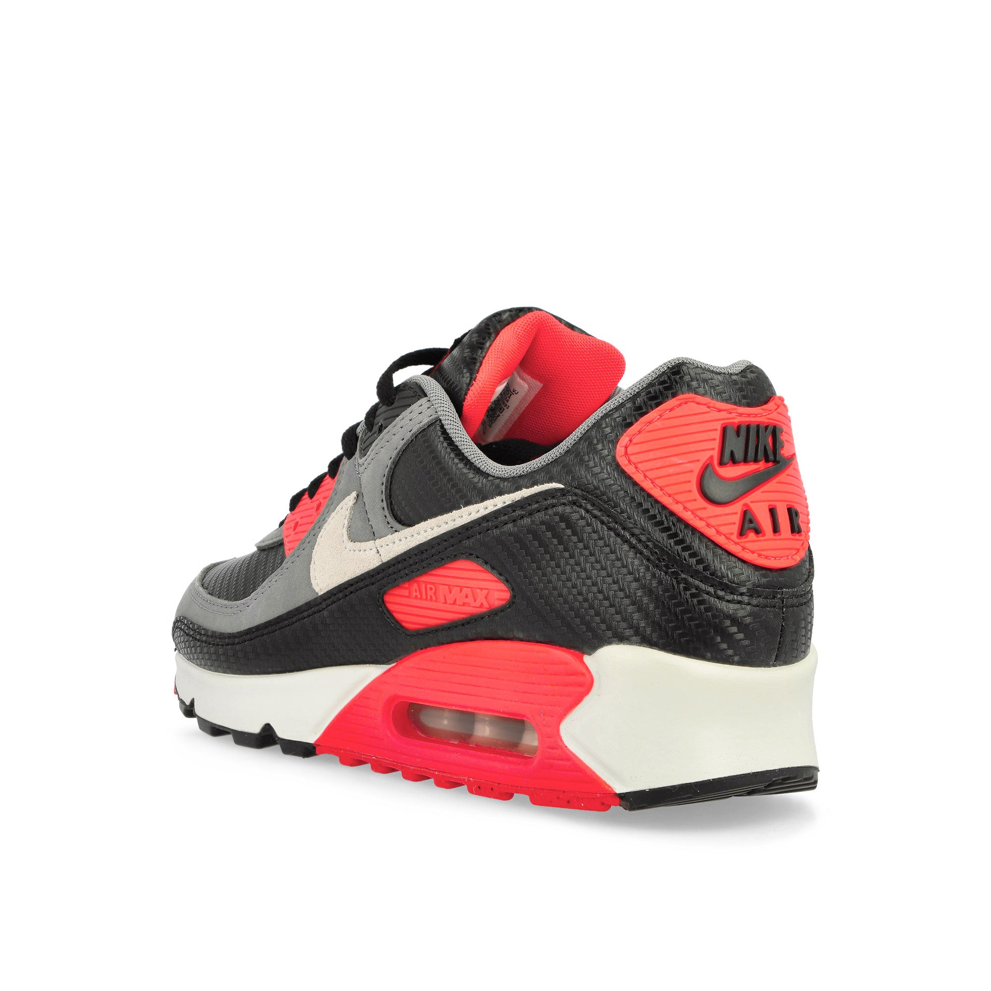 Nike Air Max 90 Premium Black / Photon Dust-Cool Grey Low Top Sneakers Material | Overkill