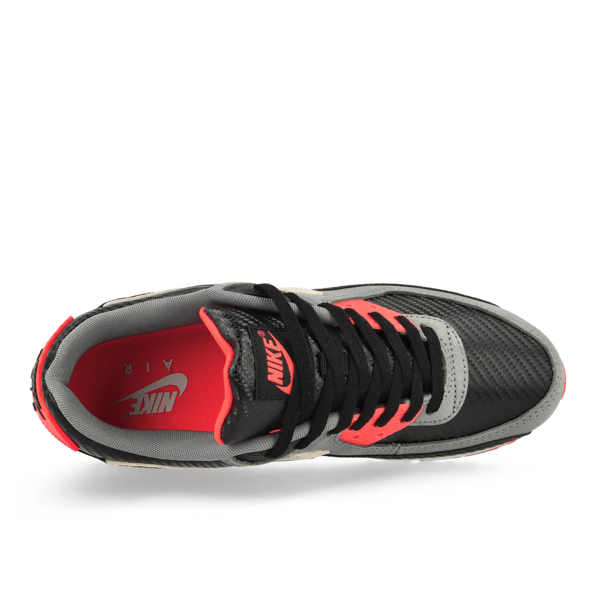 Nike Air Max 90 Premium Black / Photon Dust-Cool Grey Low Top Sneakers Detailfoto | Overkill