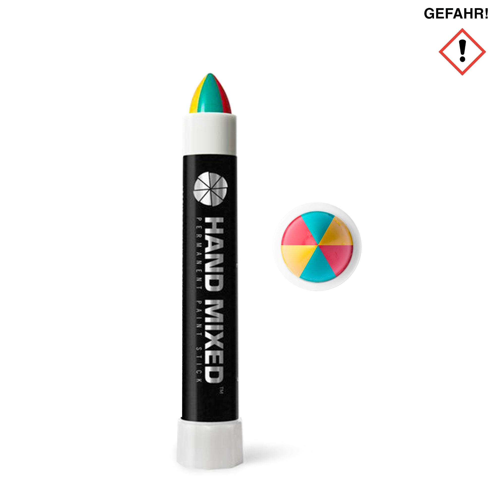 Hand Mixed Solid Marker - Marley Multicolor Marker HMX0108 | Overkill