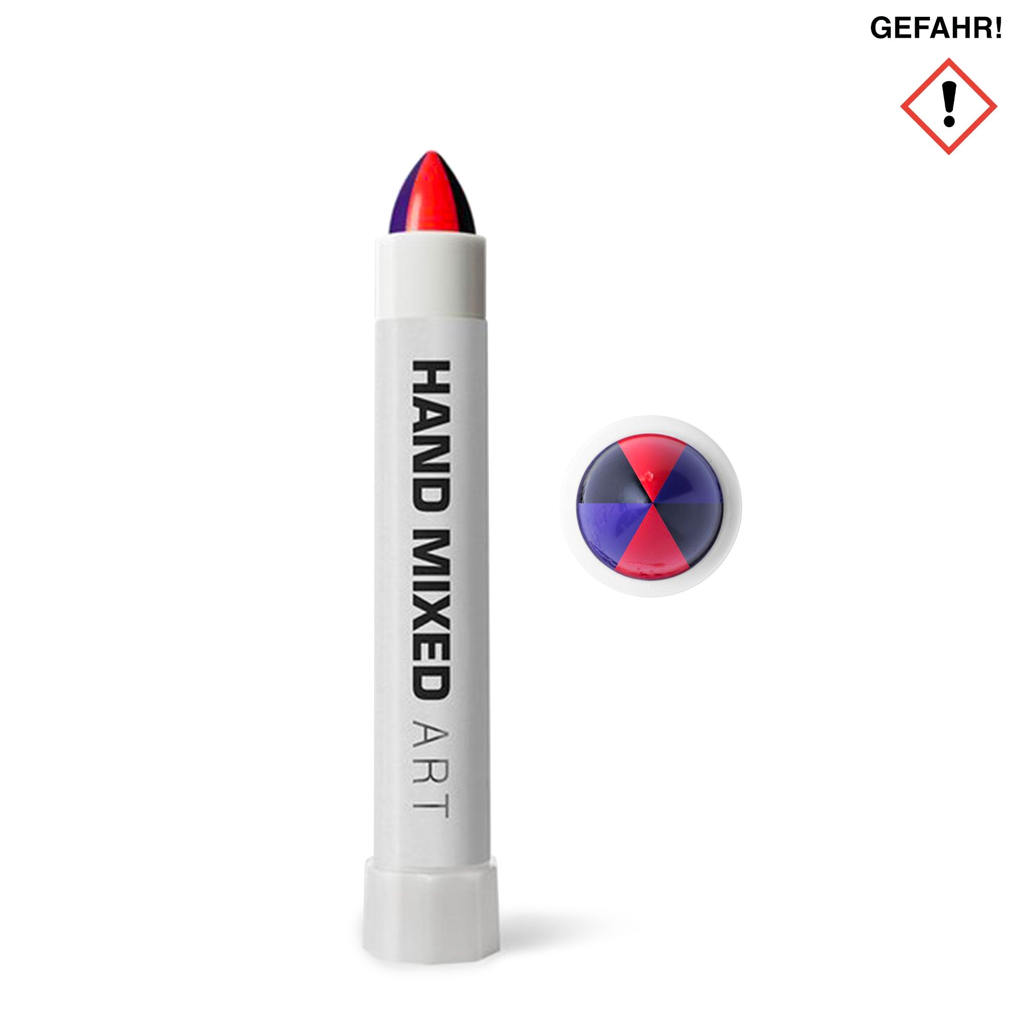 Hand Mixed Solid Marker - Vampire Multicolor Marker HMX0155 | Overkill