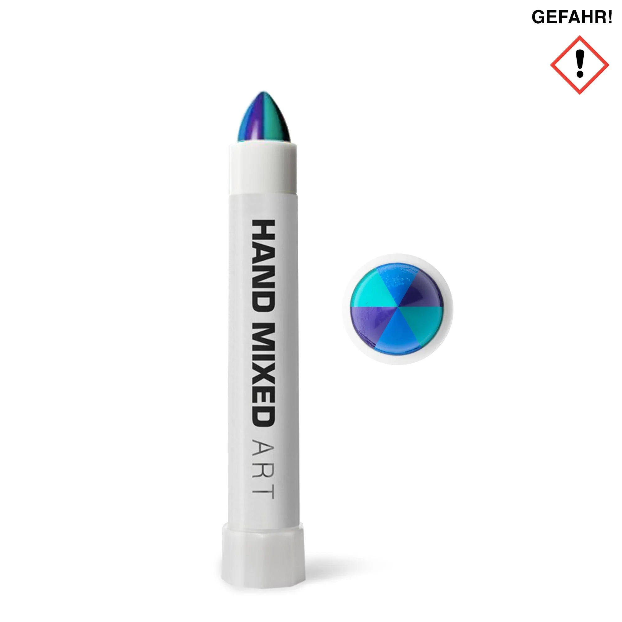 Hand Mixed Solid Marker - Cold Multicolor Marker HMX0156 | Overkill