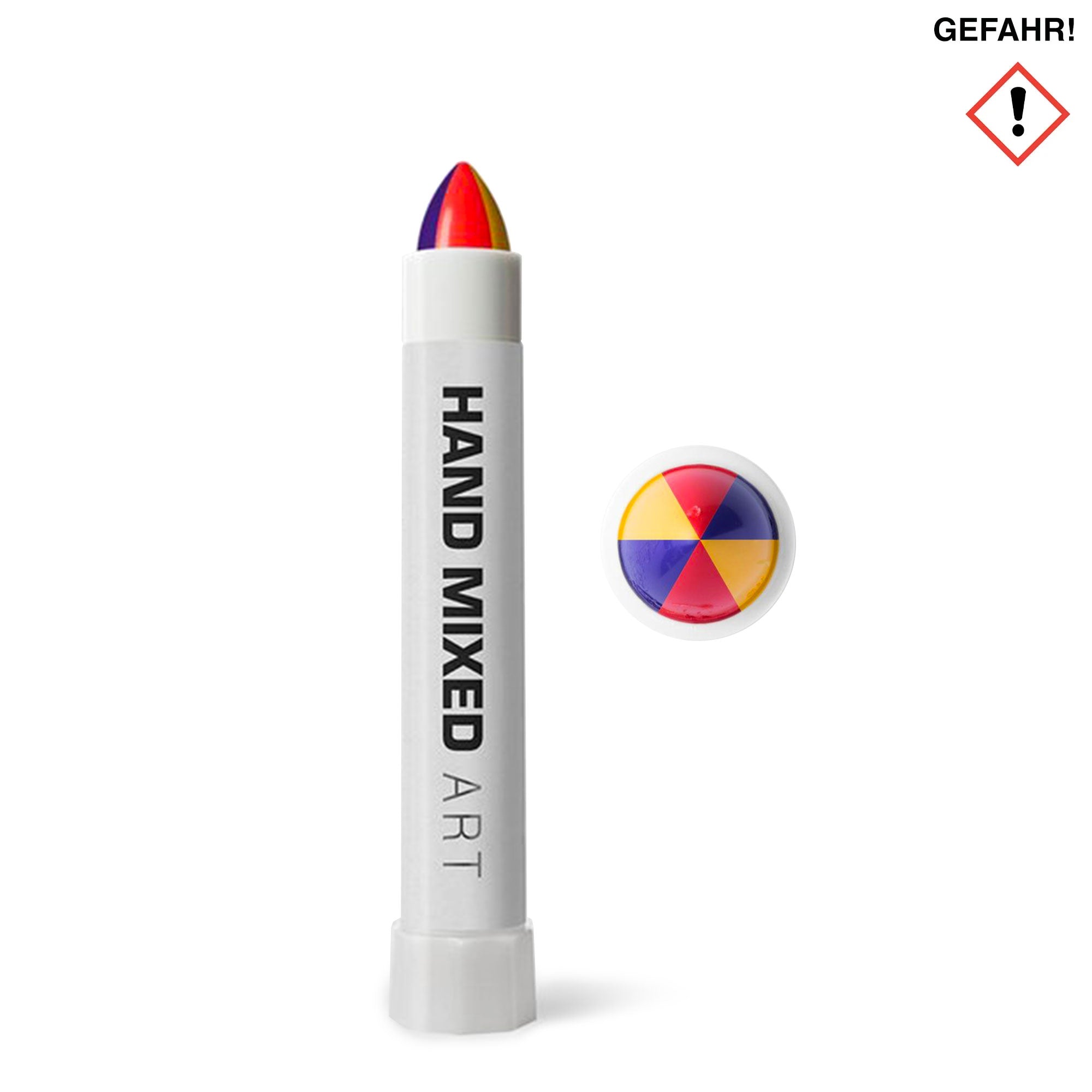 Hand Mixed Solid Marker - Pop Multicolor Marker HMX0157 | Overkill