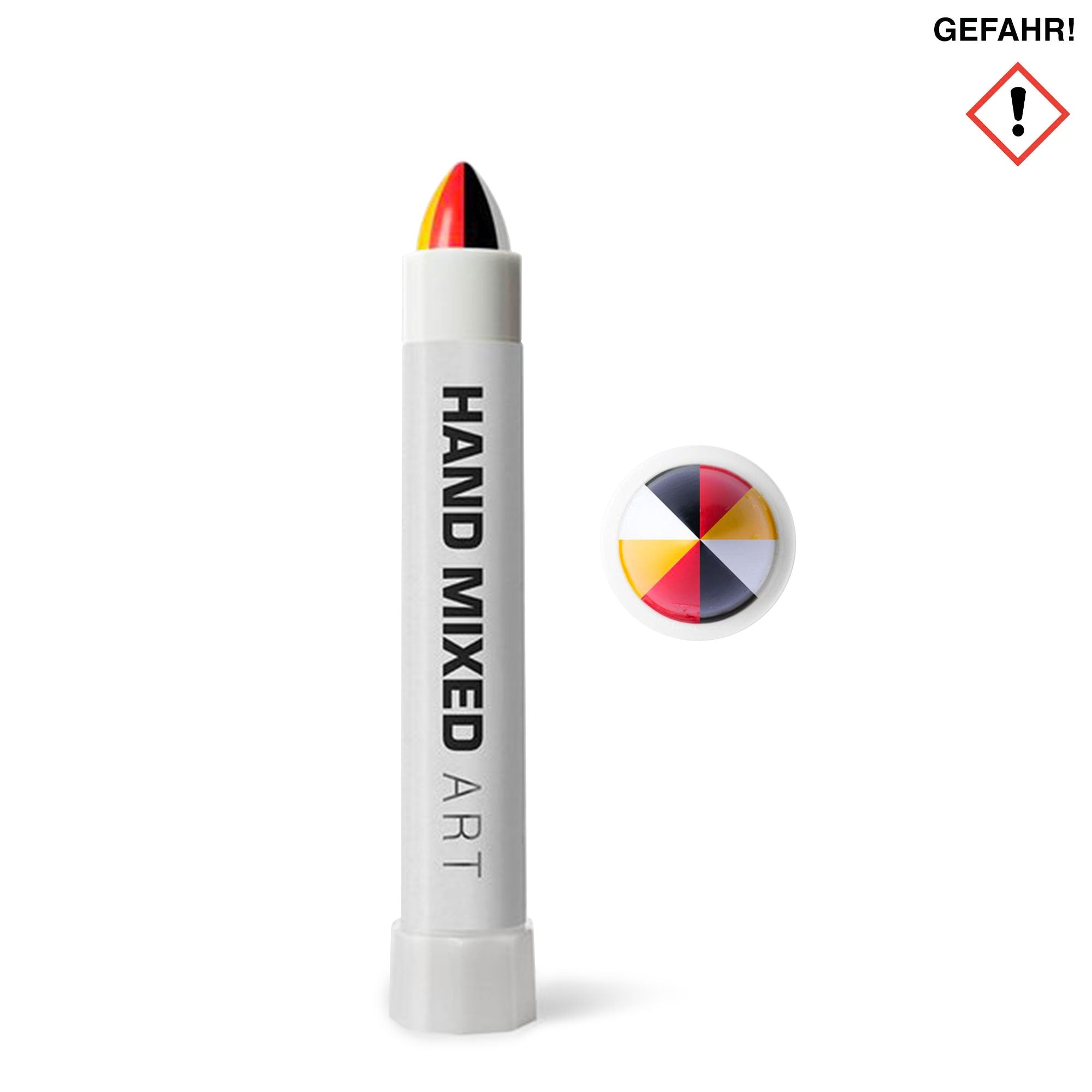 Hand Mixed Solid Marker - Volcanic Multicolor Marker HMX0165 | Overkill