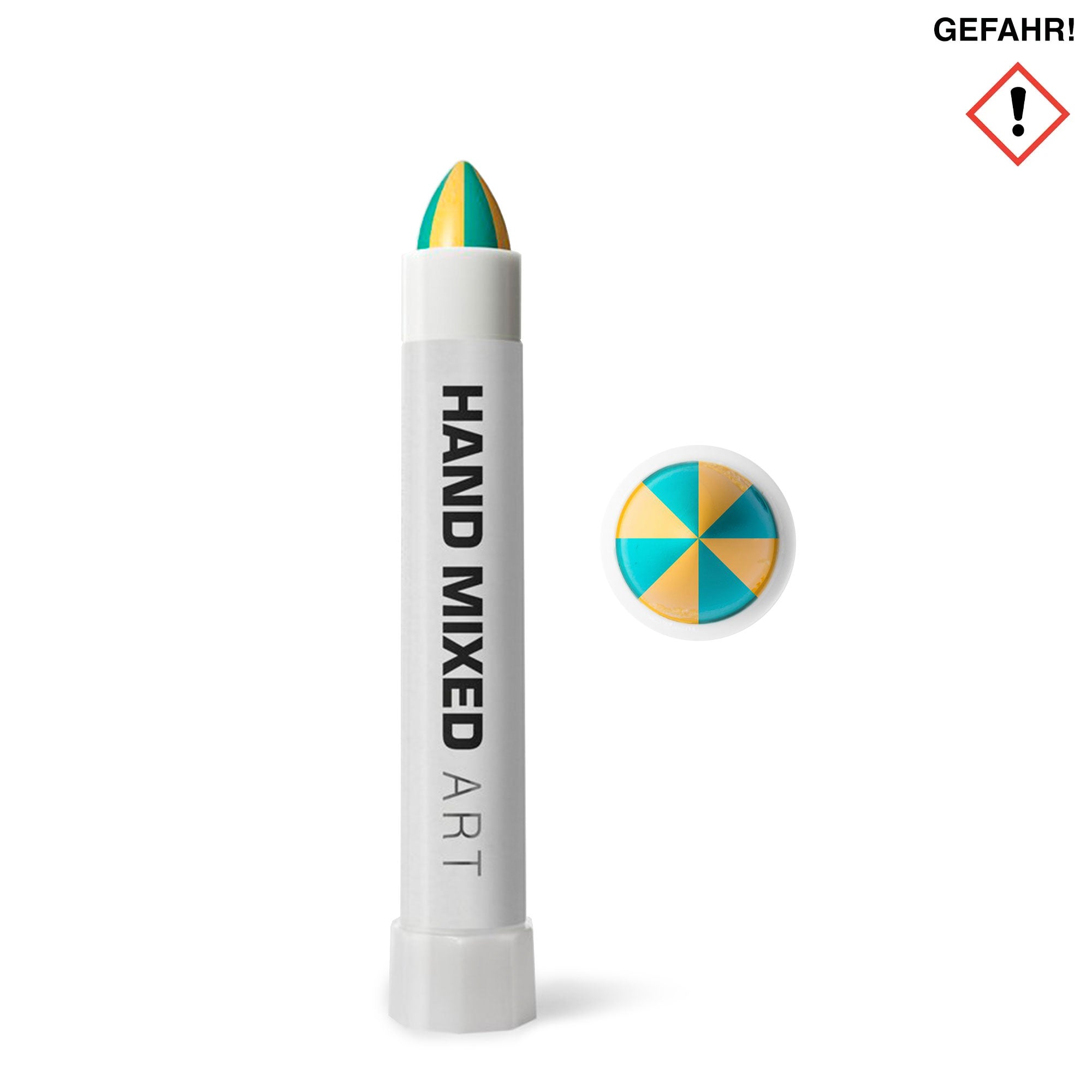 Hand Mixed Solid Marker - Citrus Multicolor Marker HMX0170 | Overkill