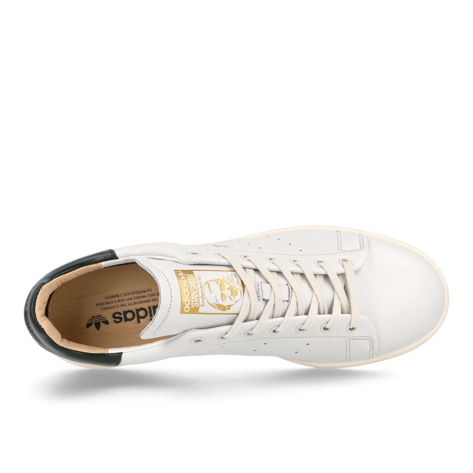 adidas Stan Smith Lux Crystal White-Off White-Shadow Green Low Top Sneakers Detailfoto | Overkill
