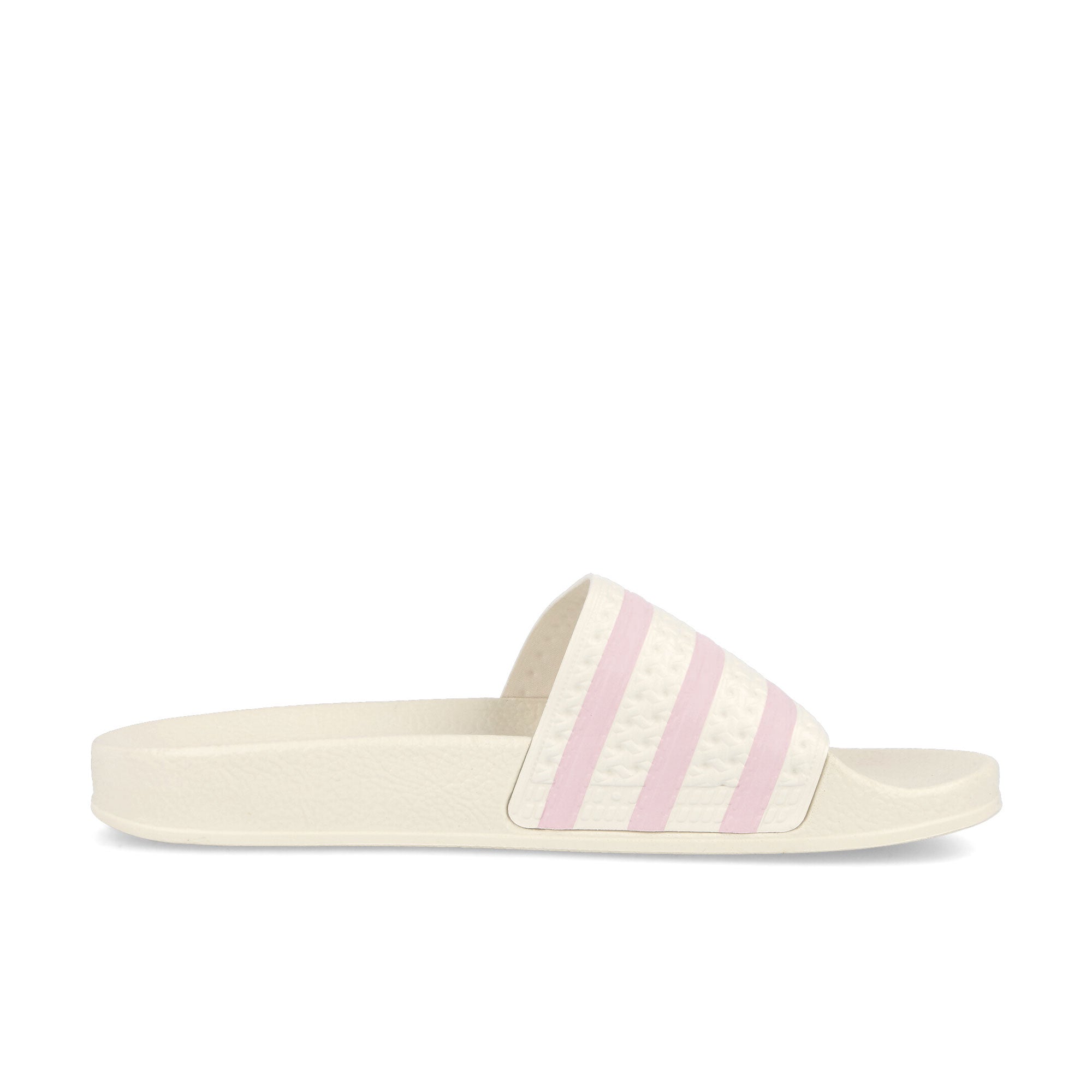 adidas adilette W Off White / Clear Pink / Off White Slides, Sandals & Slippers Silhouette | Overkill