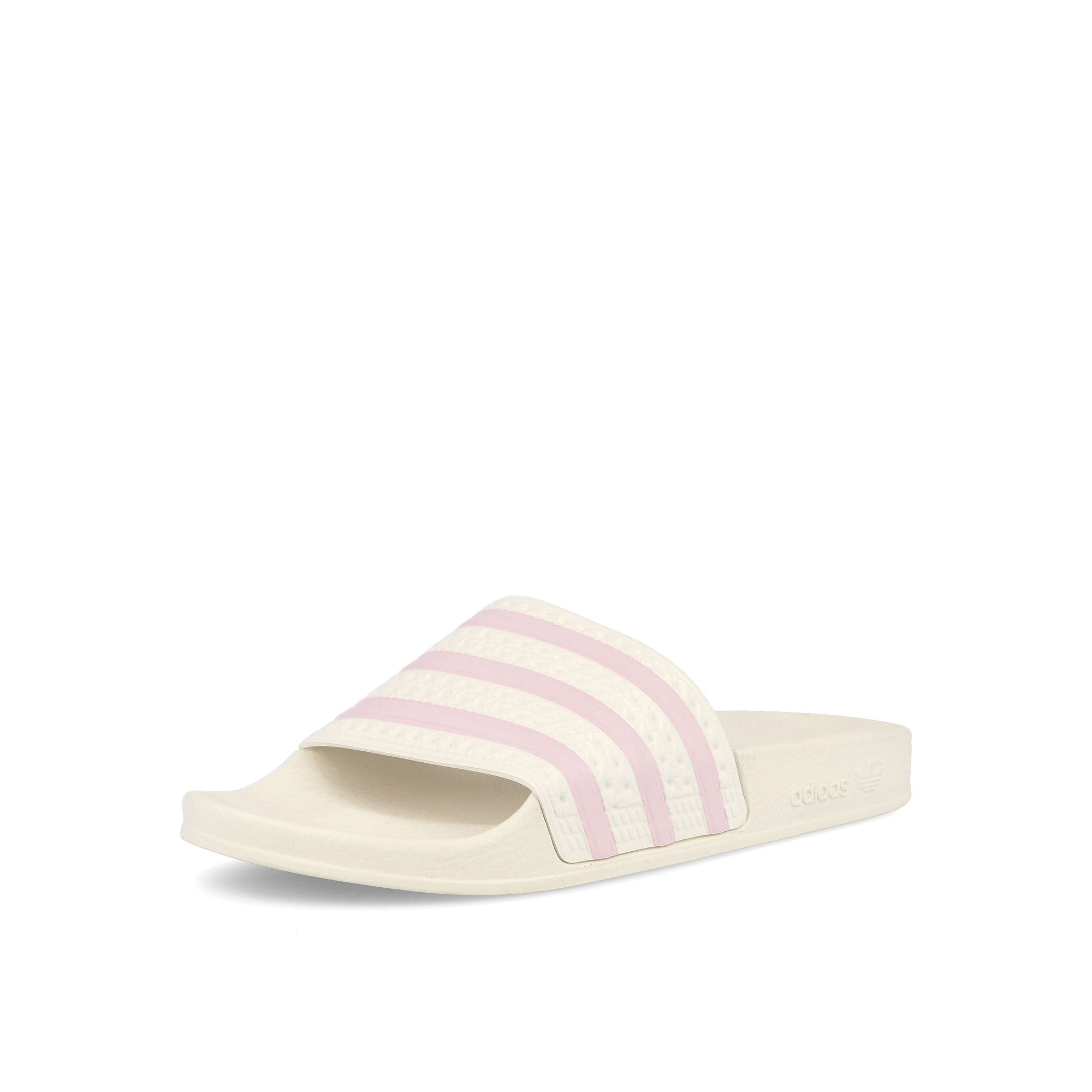 adidas adilette W Off White / Clear Pink / Off White Slides, Sandals & Slippers Close Up | Overkill