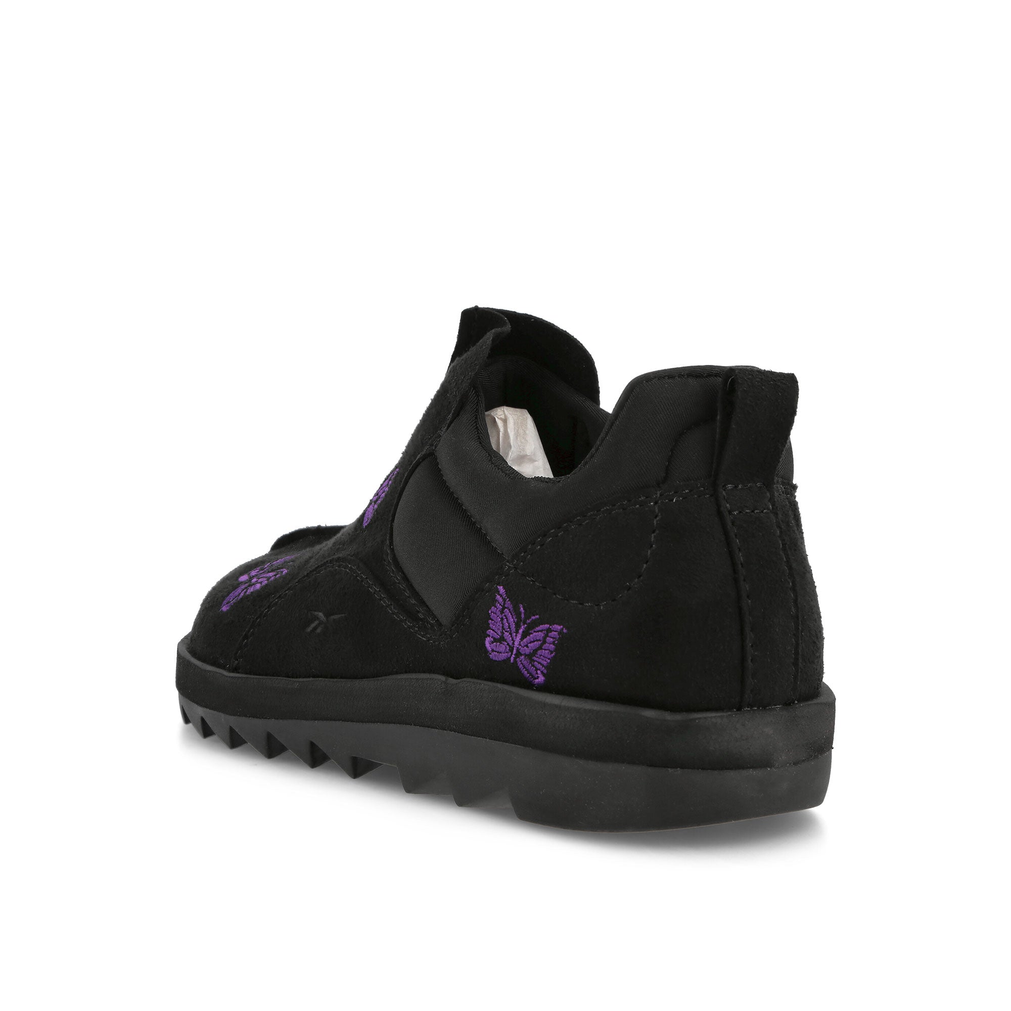 Reebok Beatnik Moc Core Black / Core Black / Extreme Purple Low Top Sneakers Material | Overkill