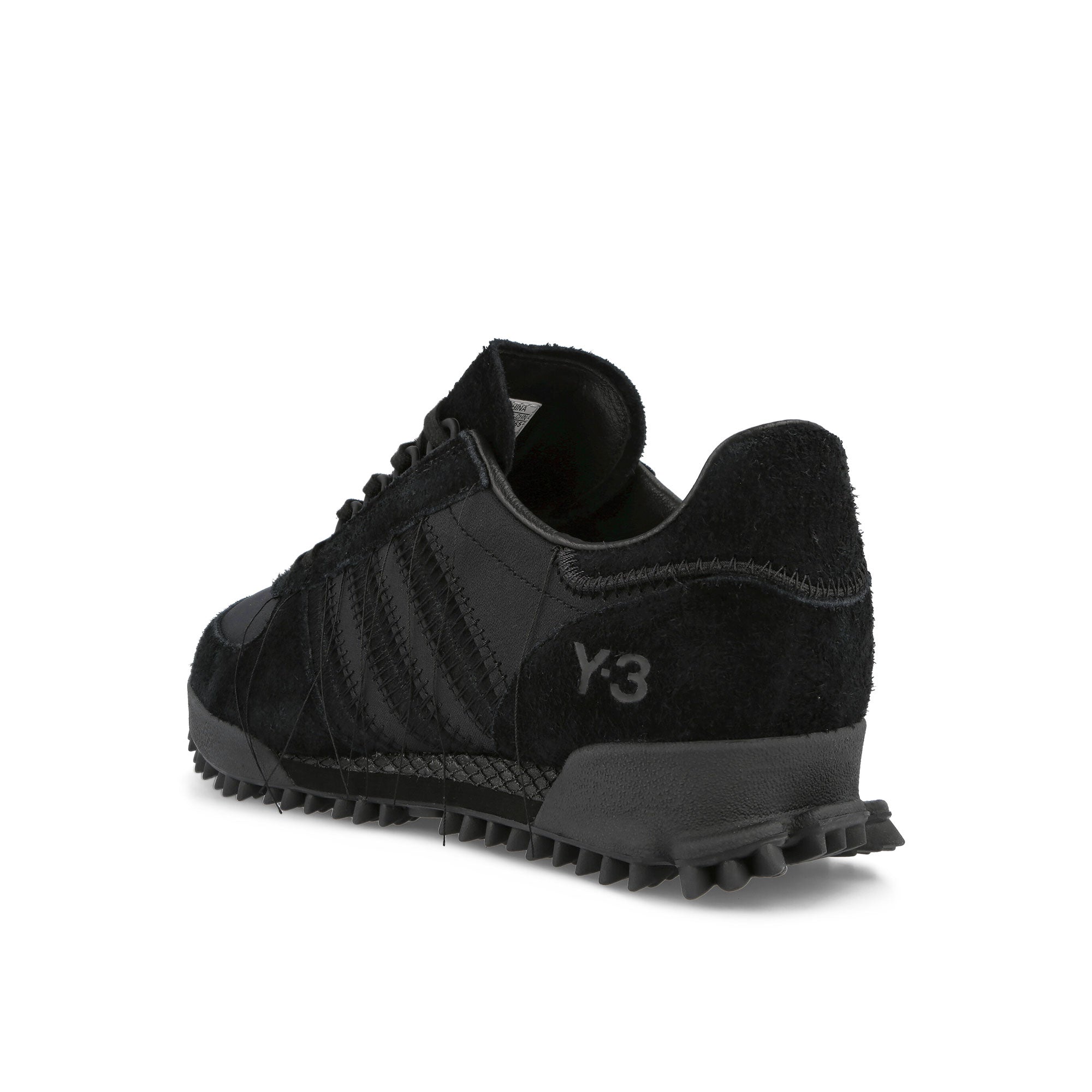 Y-3 Marathon TR Black / Black / Black Low Top Sneakers Material | Overkill