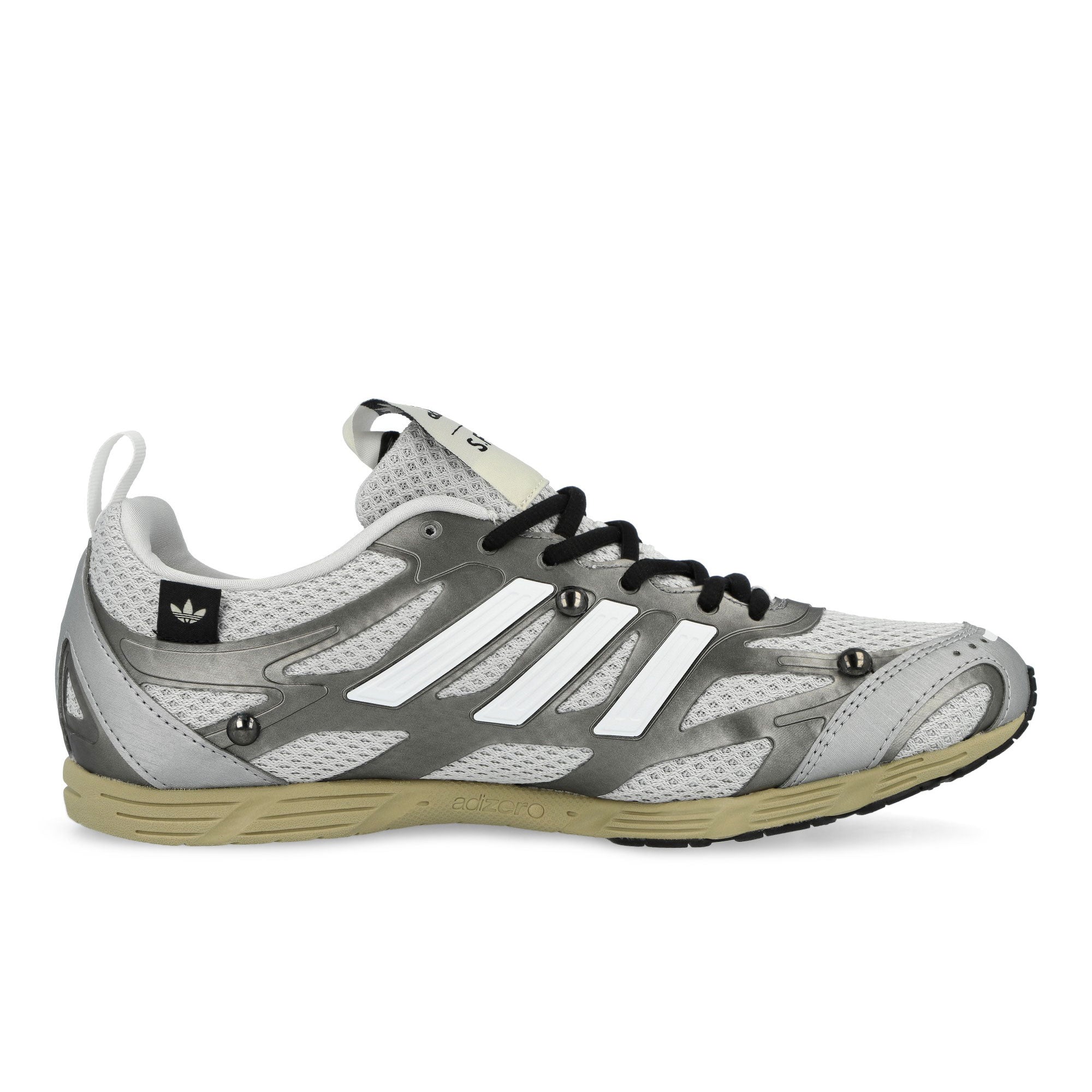 adidas Adizero PR Grey One / Core Black / Matte Silver Low Top Sneakers HP3521 Silhouette | Overkill
