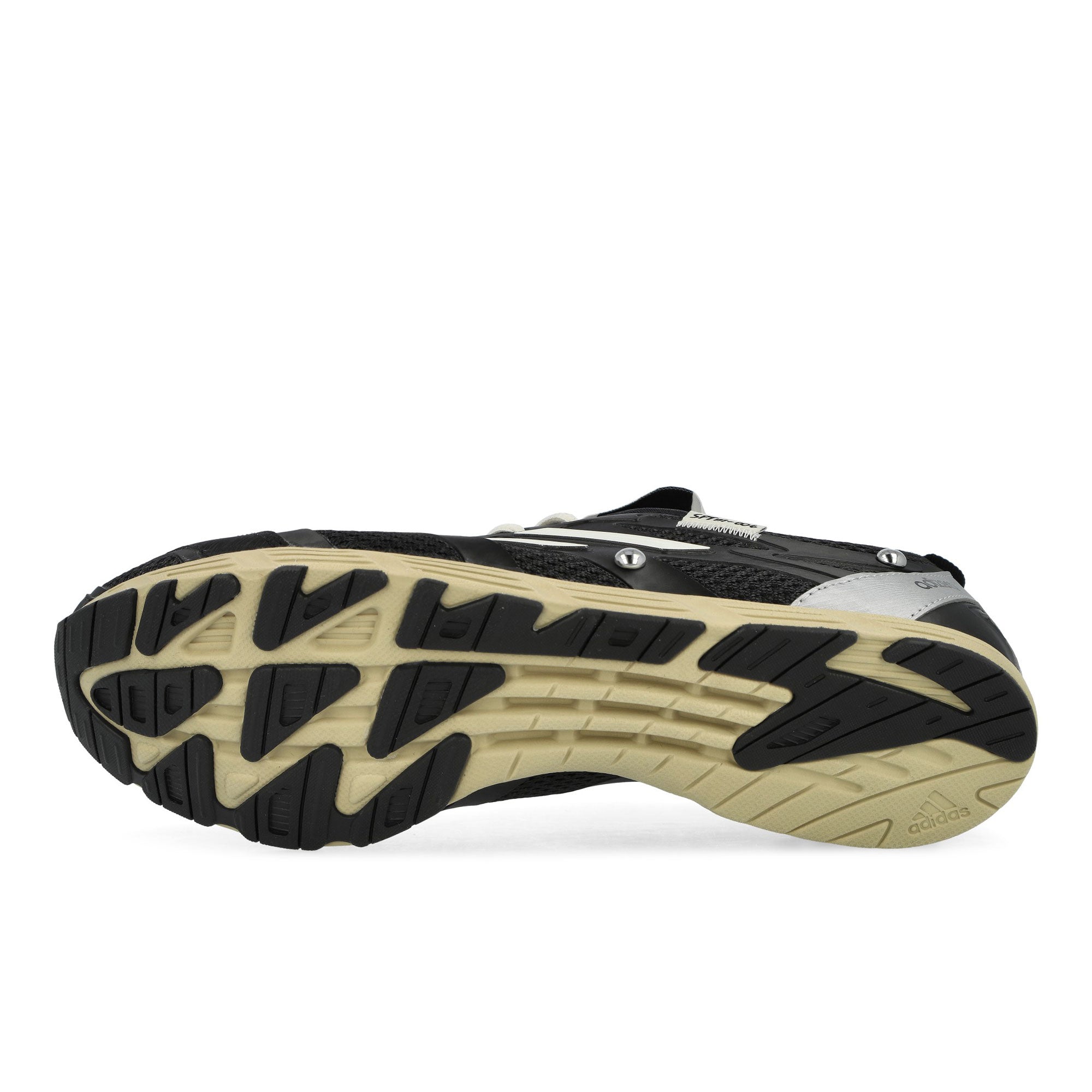 adidas Adizero PR Core Black / Cream White / Silver Metallic Low Top Sneakers HP3523 Detail View 1 | Overkill