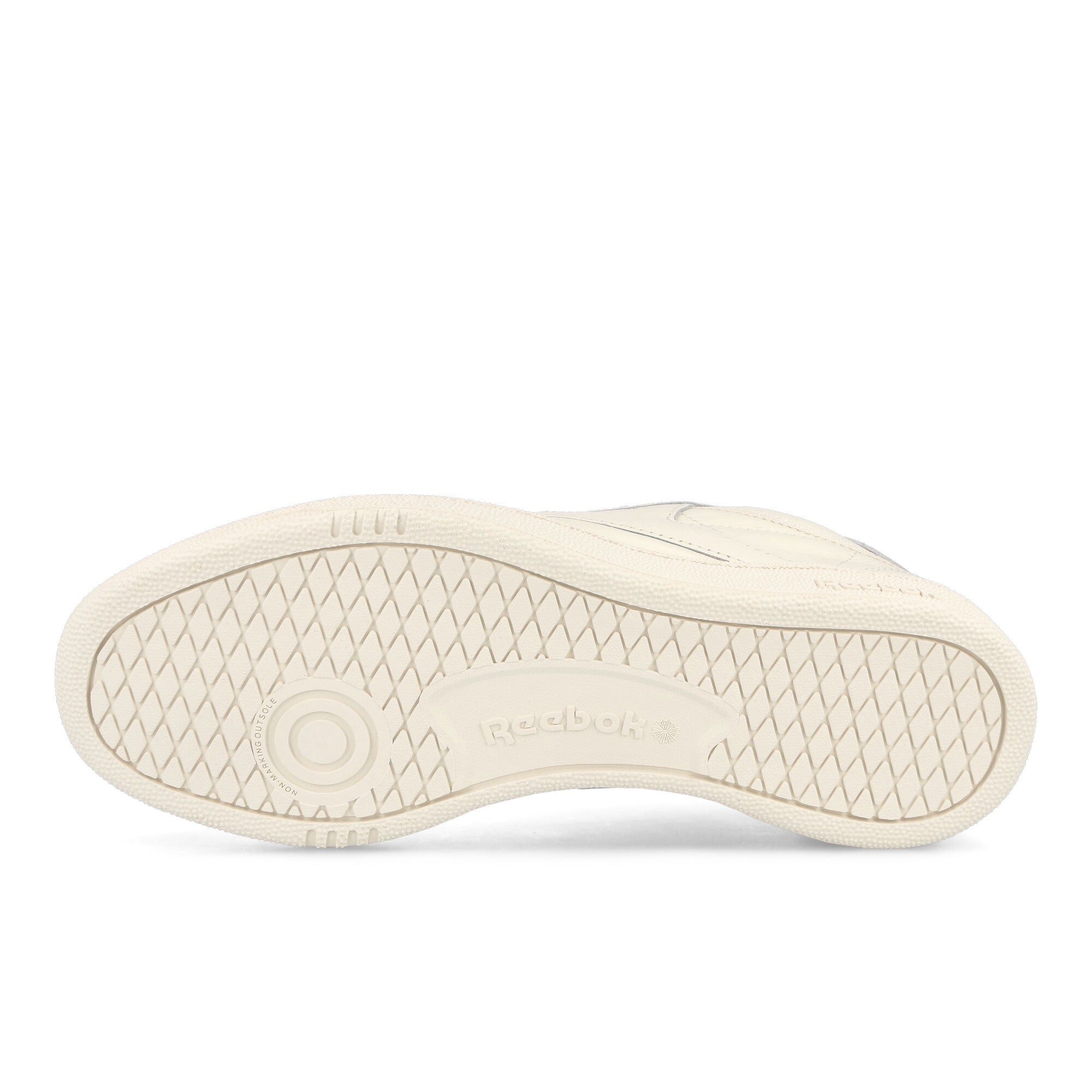 Reebok Club C 85 Chalk / Chalk / Classic Cobalt Low Top Sneakers Detail View 1 | Overkill