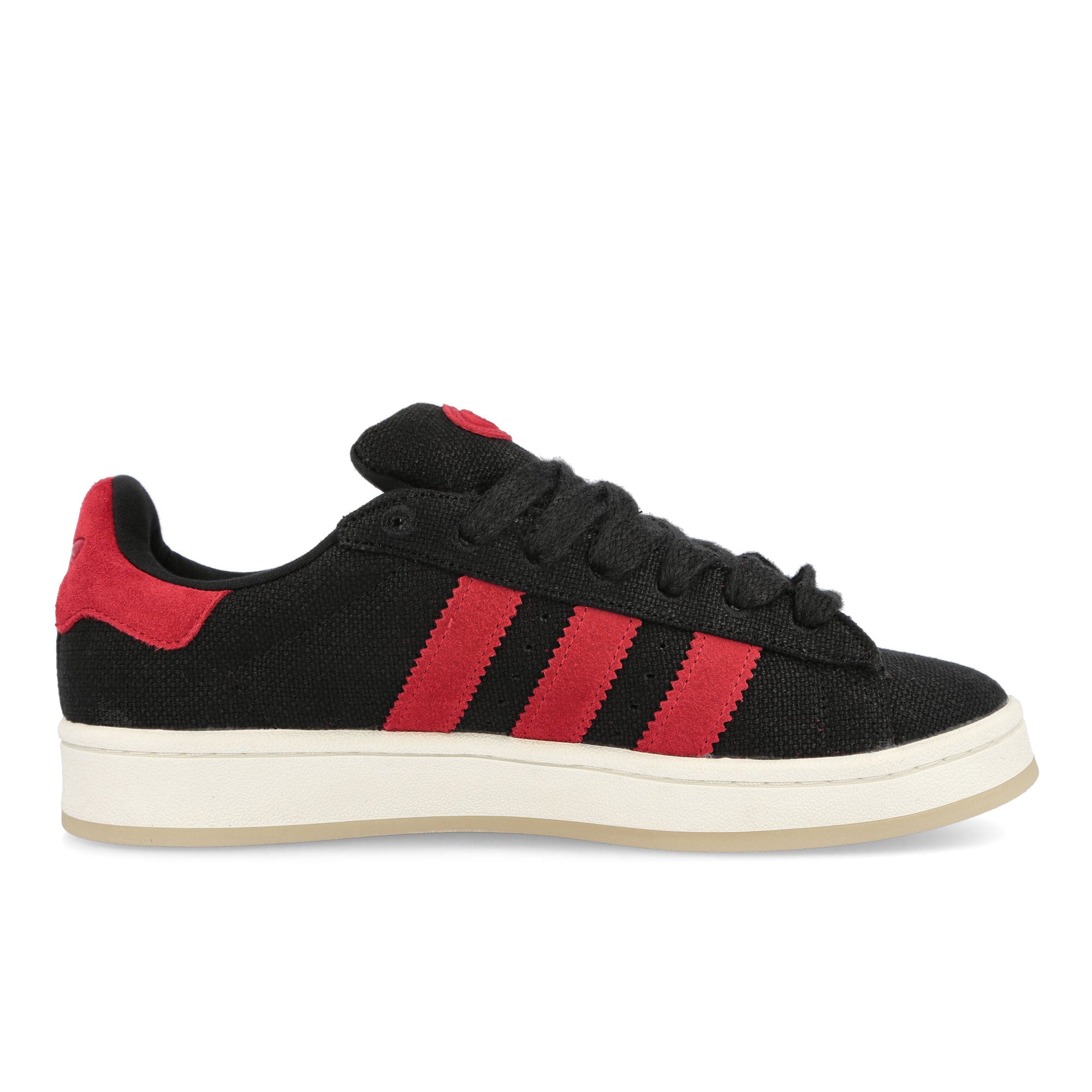 adidas Campus 00s TKO Core Black / Power Red / Off White Low Top Sneakers Silhouette | Overkill